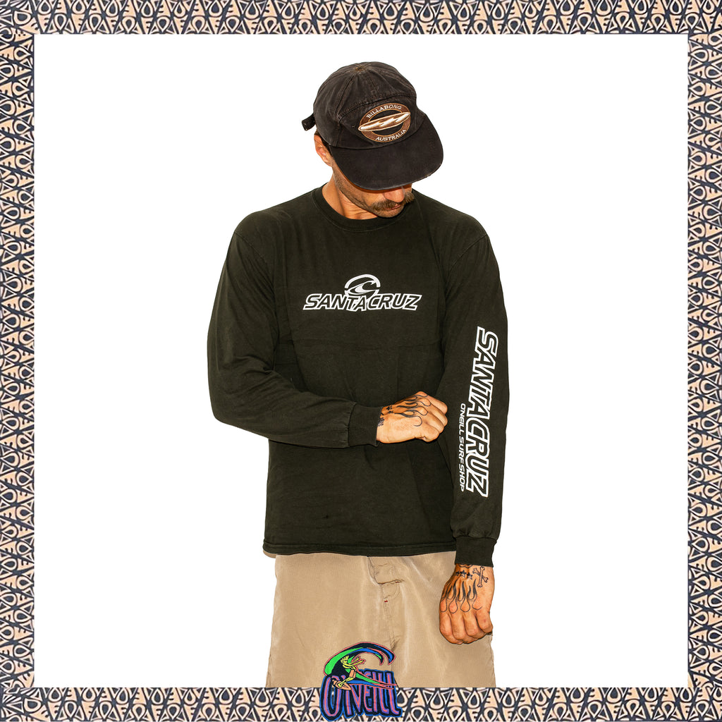 1990's O'Neill Santa Cruz L/S Tee (M)
