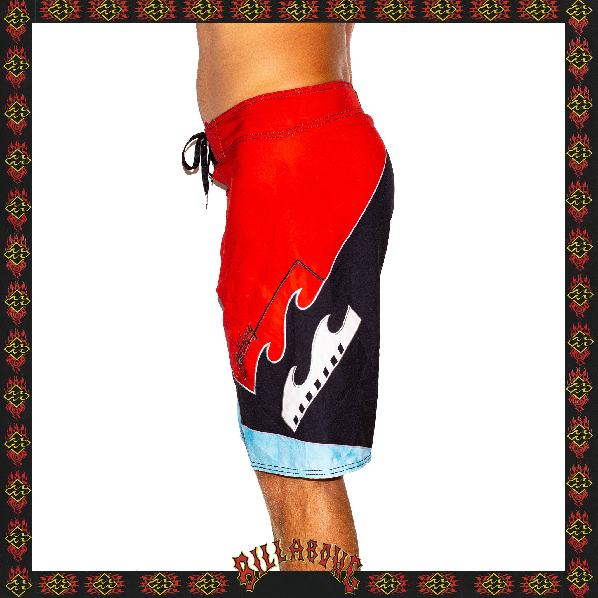 Y2K Billabong "Andy Irons - Airlite Quad Stretch Signature Series" Boardies (32")