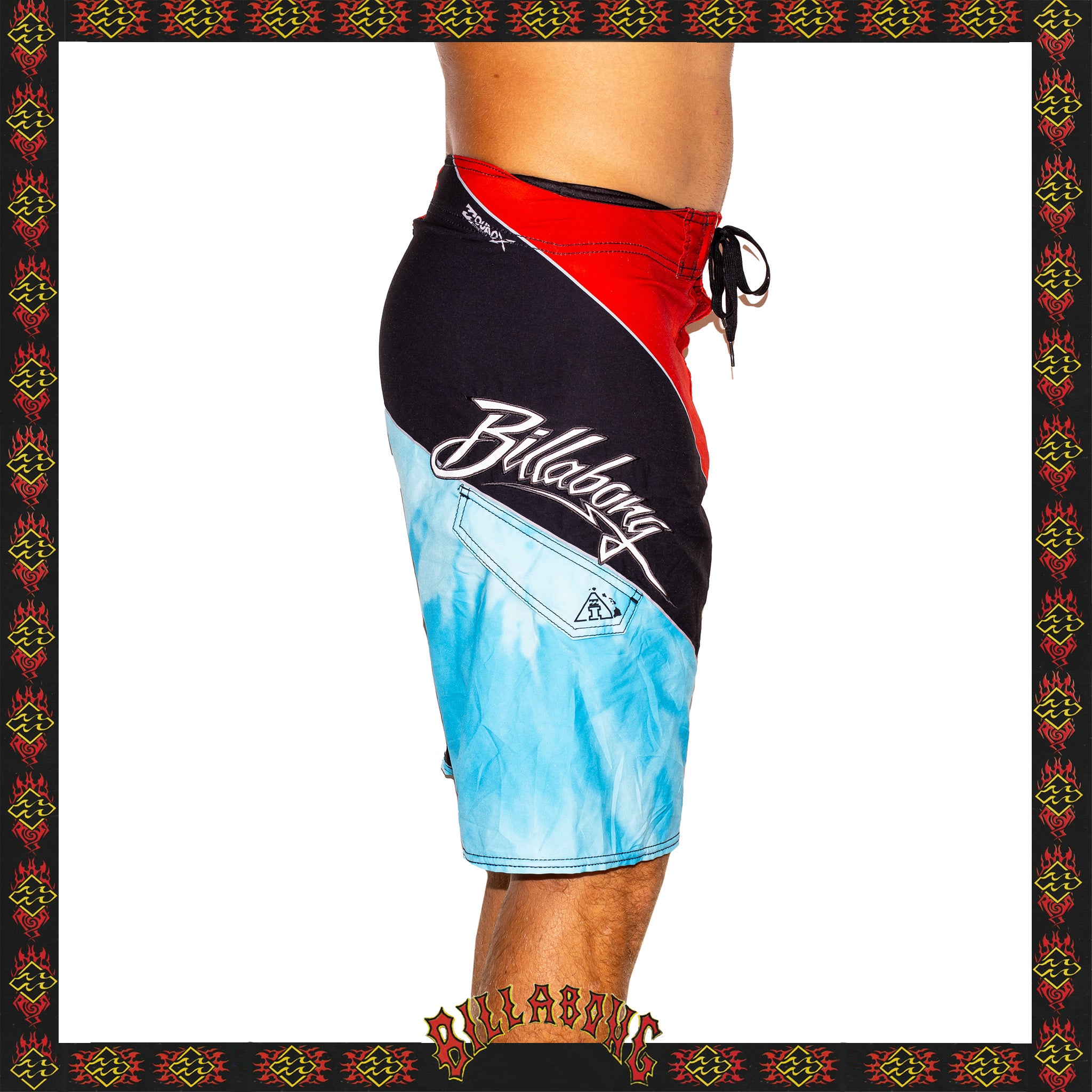 Y2K Billabong "Andy Irons - Airlite Quad Stretch Signature Series" Boardies (32")
