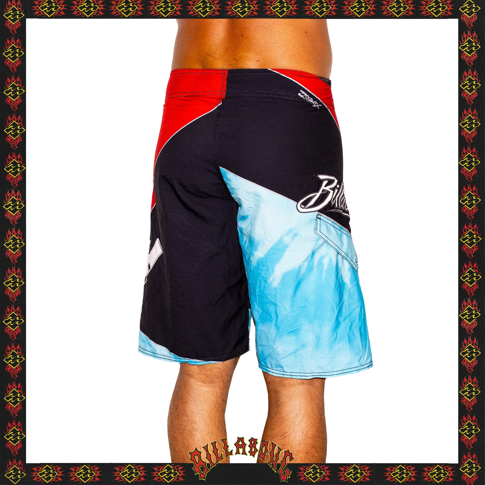 Y2K Billabong "Andy Irons - Airlite Quad Stretch Signature Series" Boardies (32")
