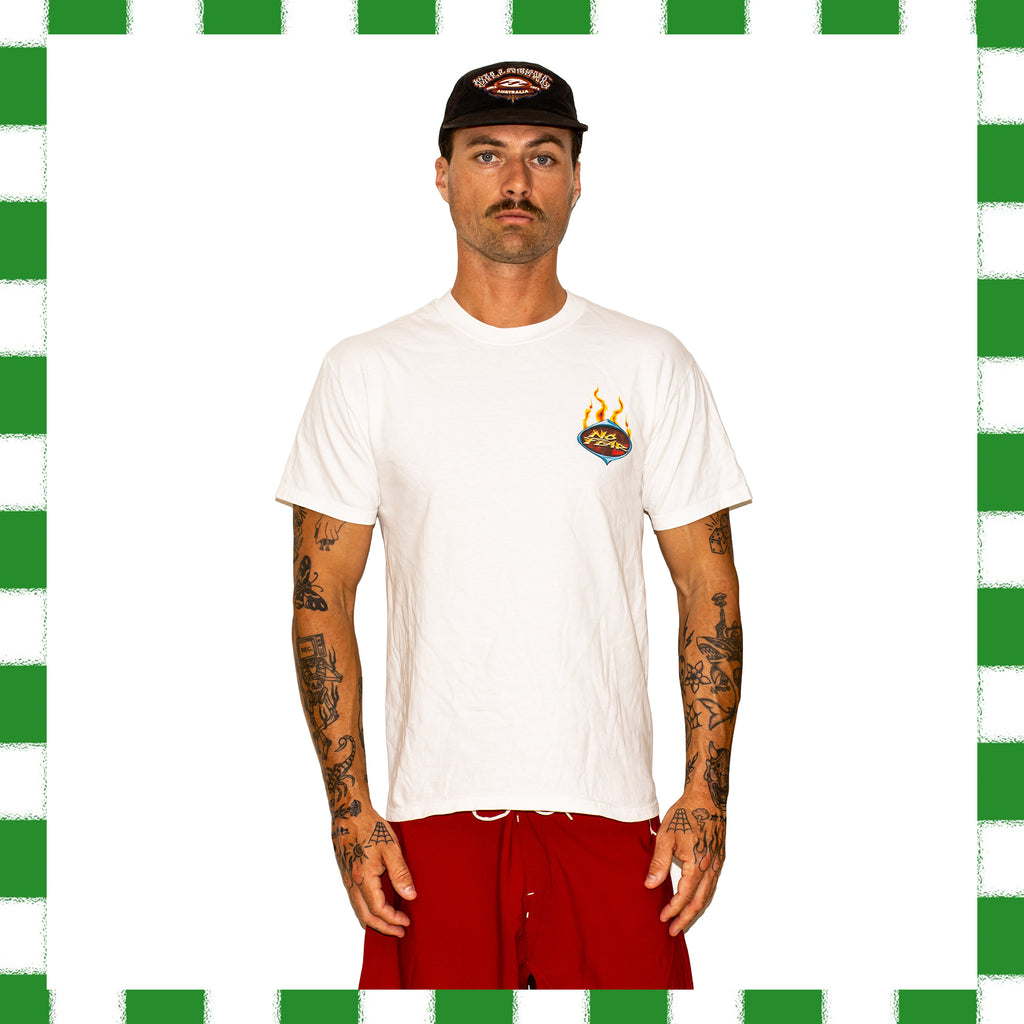 Y2K No Fear Graphic Tee (M) *RARE*