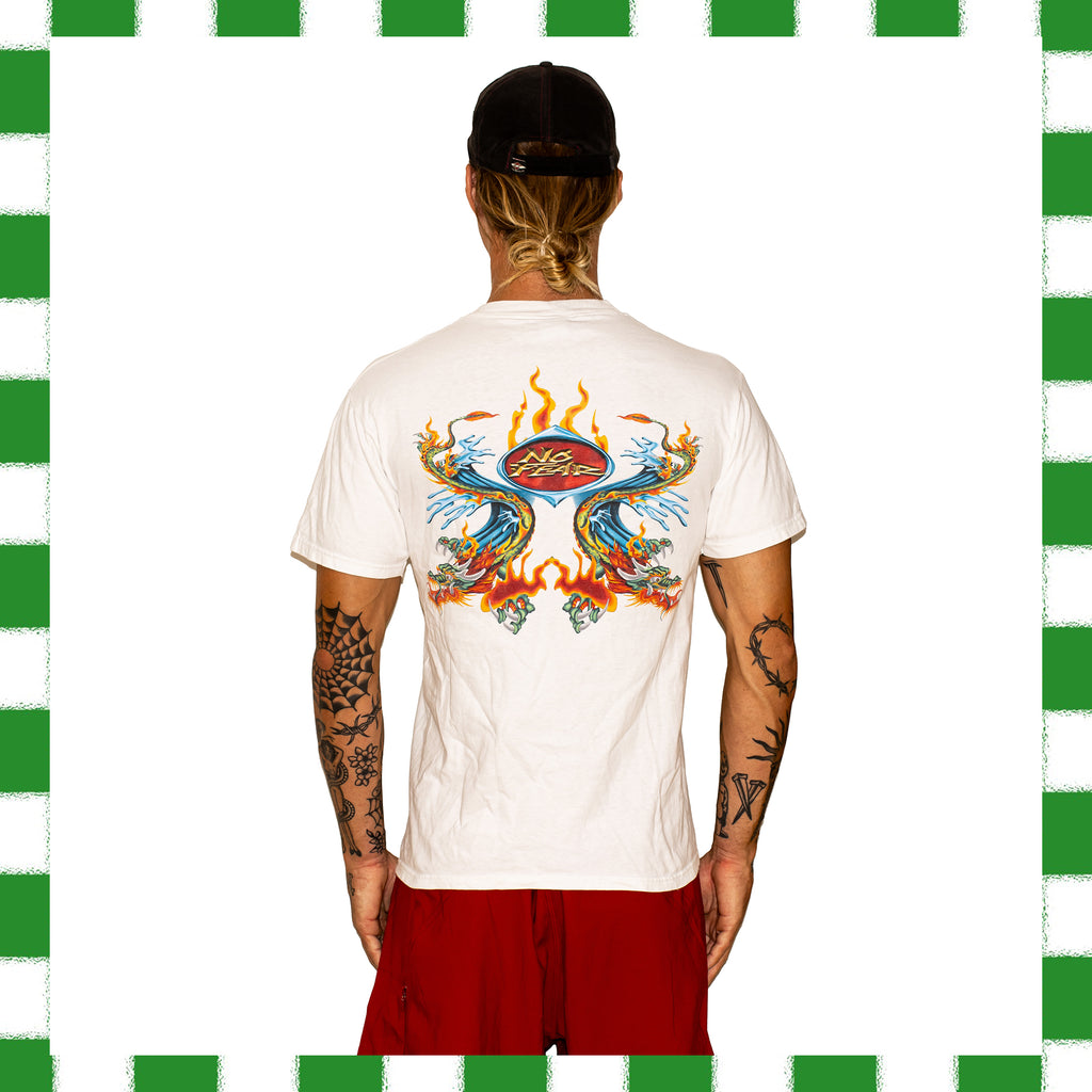 Y2K No Fear Graphic Tee (M) *RARE*