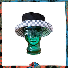 Load image into Gallery viewer, 1980&#39;s Quiksilver Check Reversible Bucket Hat
