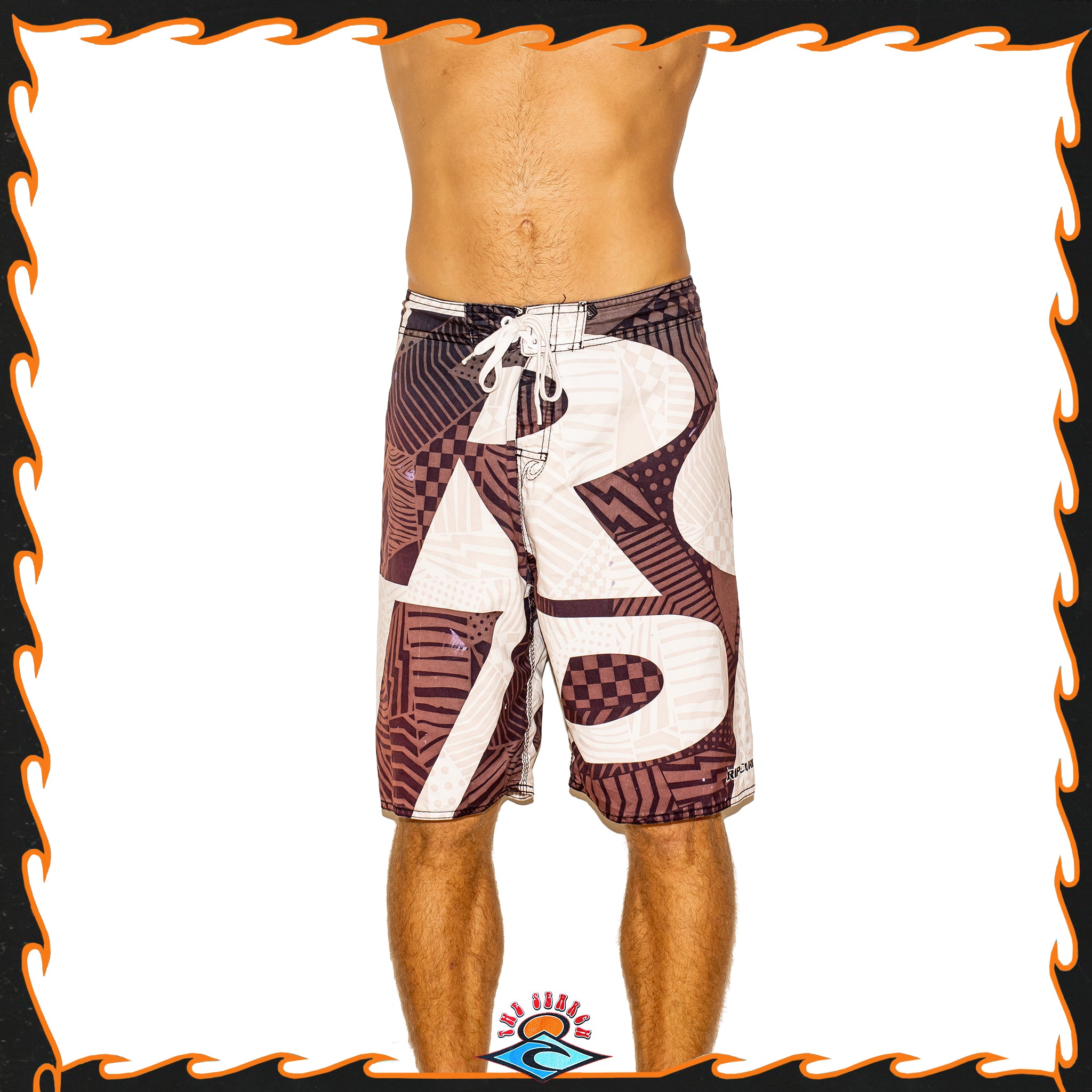 Y2K Rip Curl Supreme Tech Boardies (34")