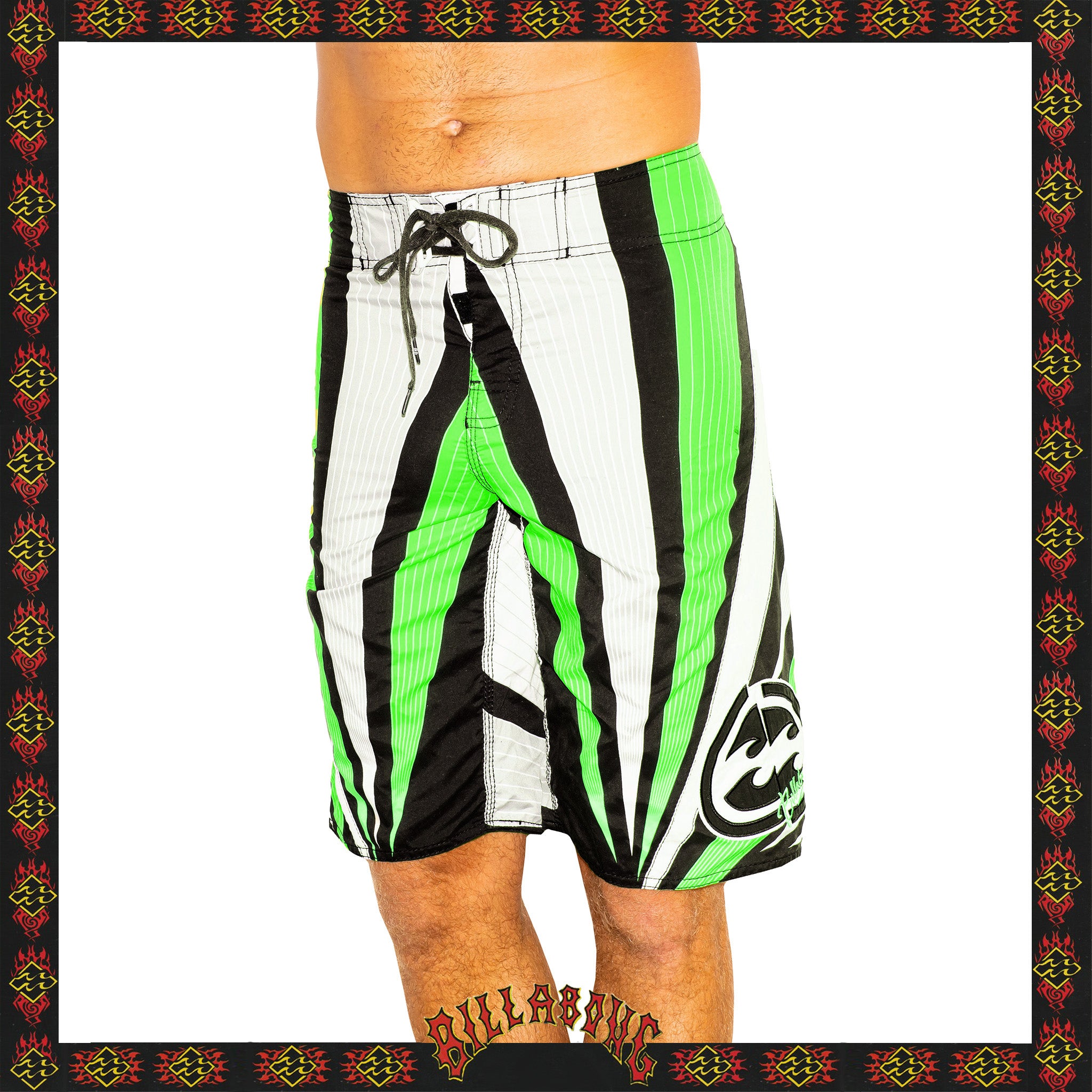 Y2K Billabong "Andy Irons - Samurai Signature Series" Boardies (36")