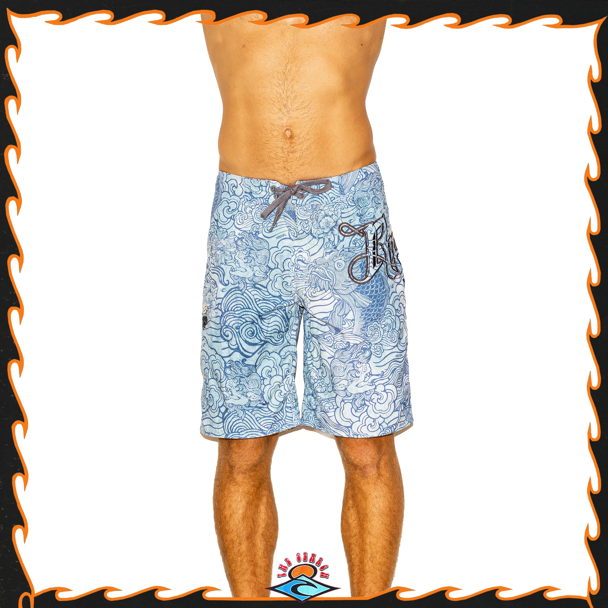 Y2K Rip Curl "Tom Curren - Dragon Signature Series" Boardies (30")