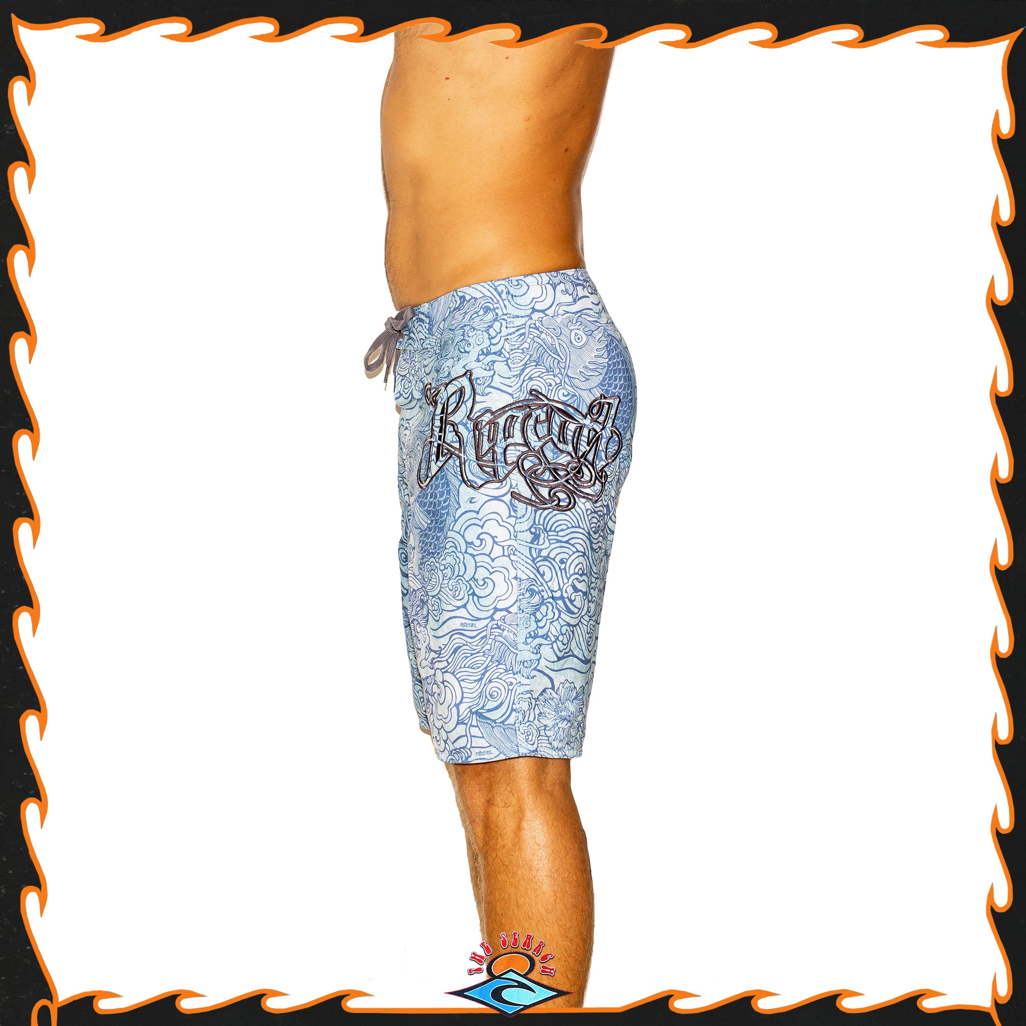 Y2K Rip Curl "Tom Curren - Dragon Signature Series" Boardies (30")
