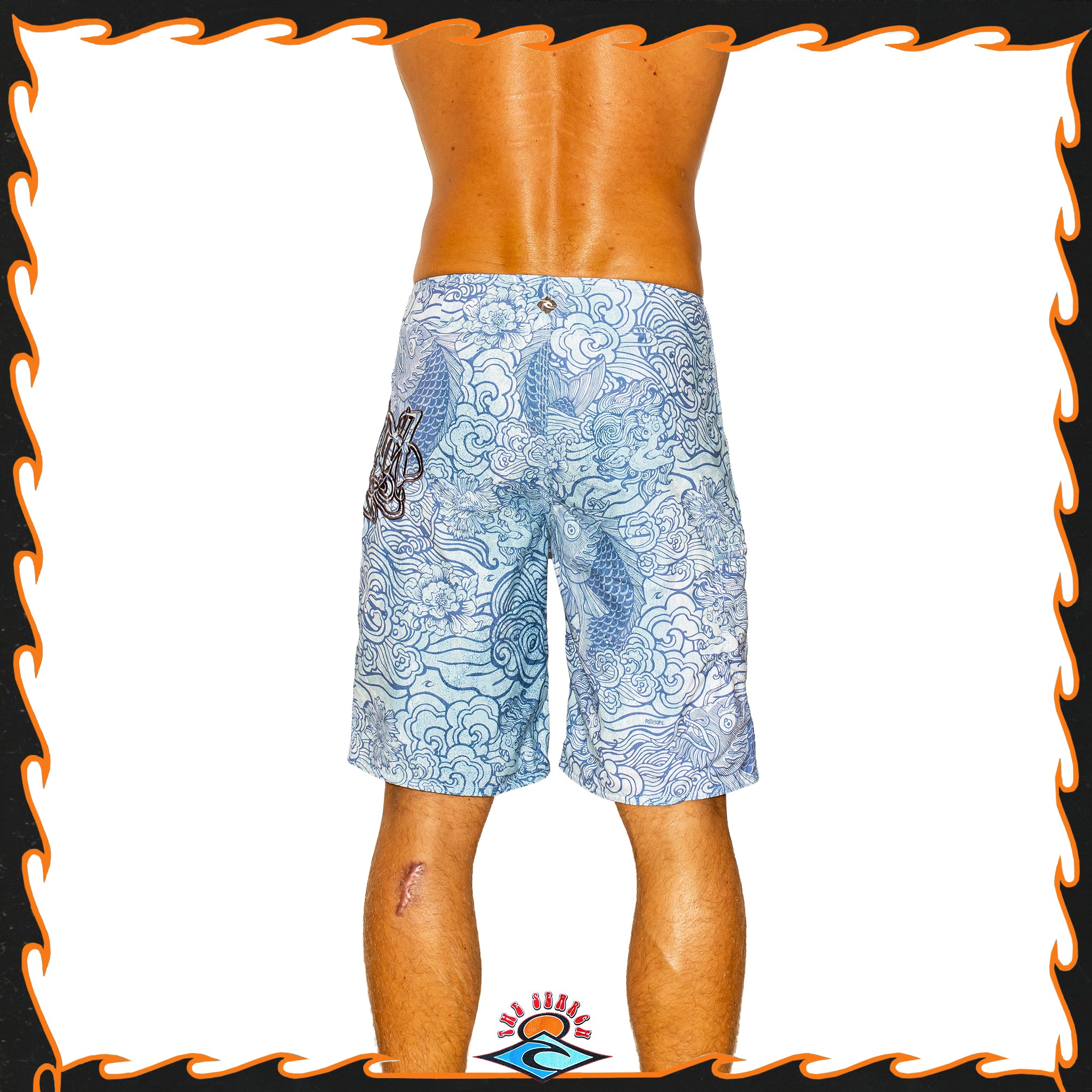 Y2K Rip Curl "Tom Curren - Dragon Signature Series" Boardies (30")