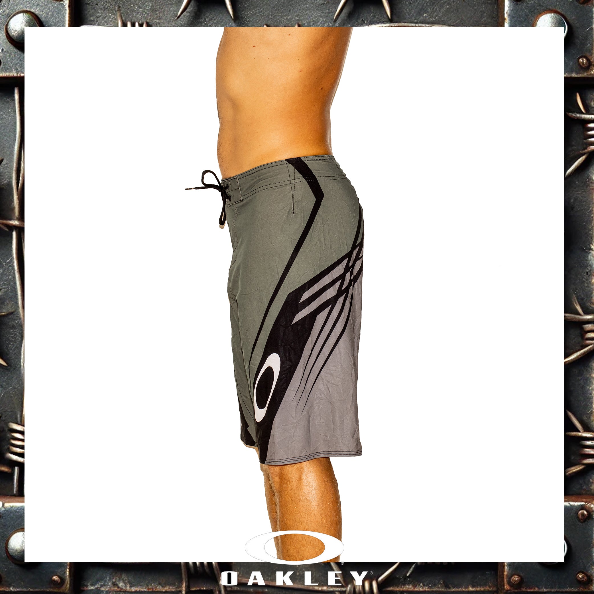 Y2K Oakley Airlite Tech Boardies (34")