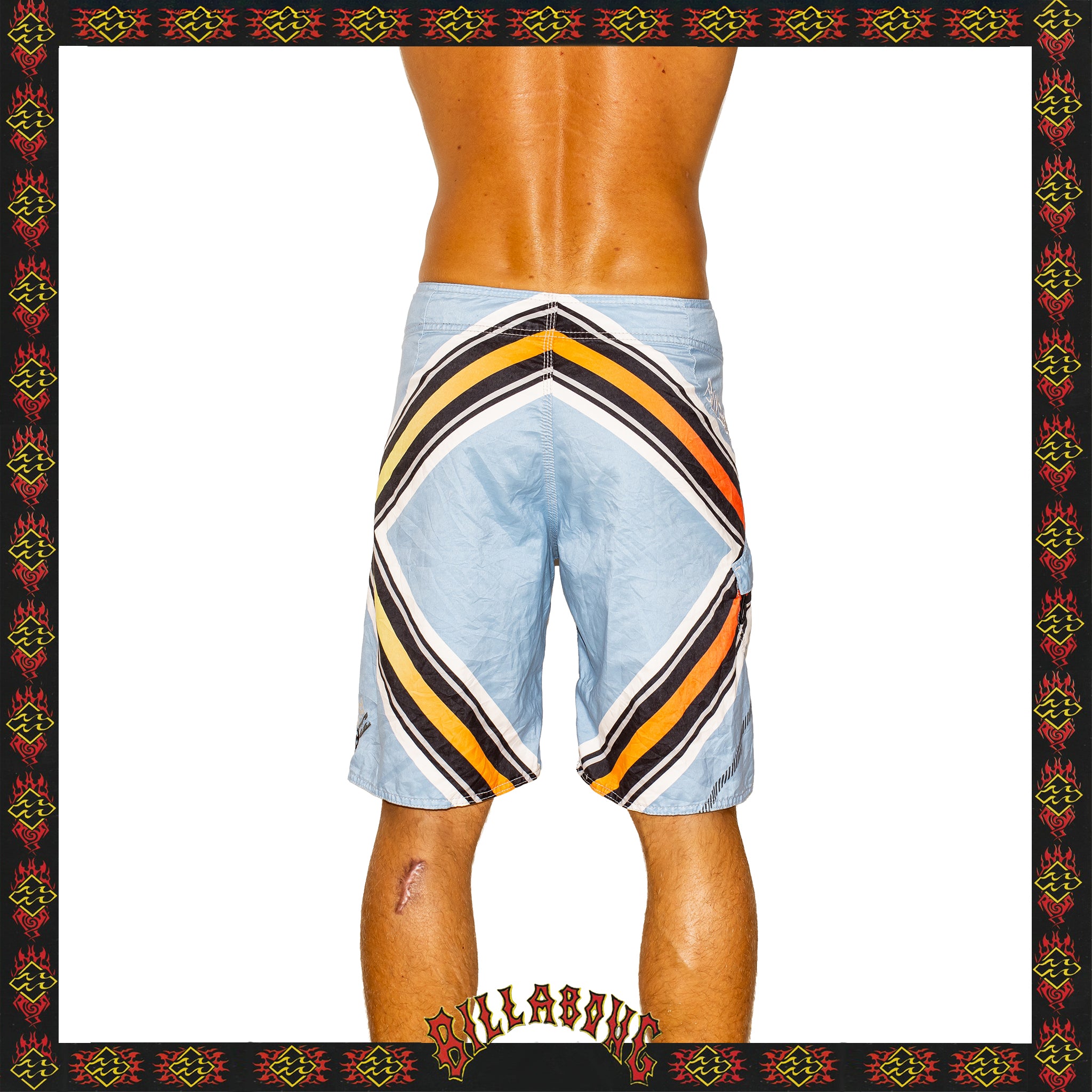Y2K Billabong "Brian Grubb - Wake Signature Series" Boardies (32")