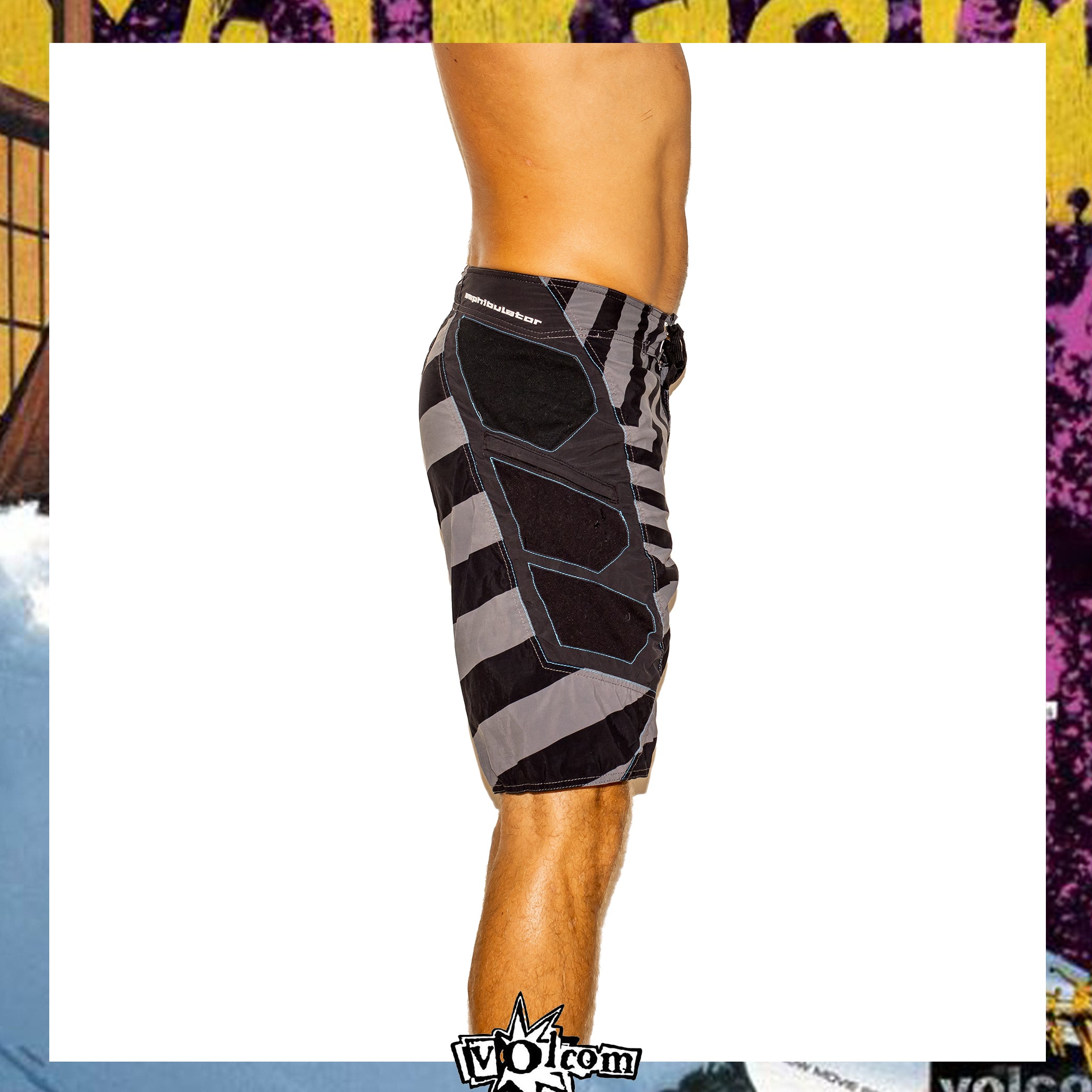 Y2K Volcom Amphibulator Mod Boardies (28")