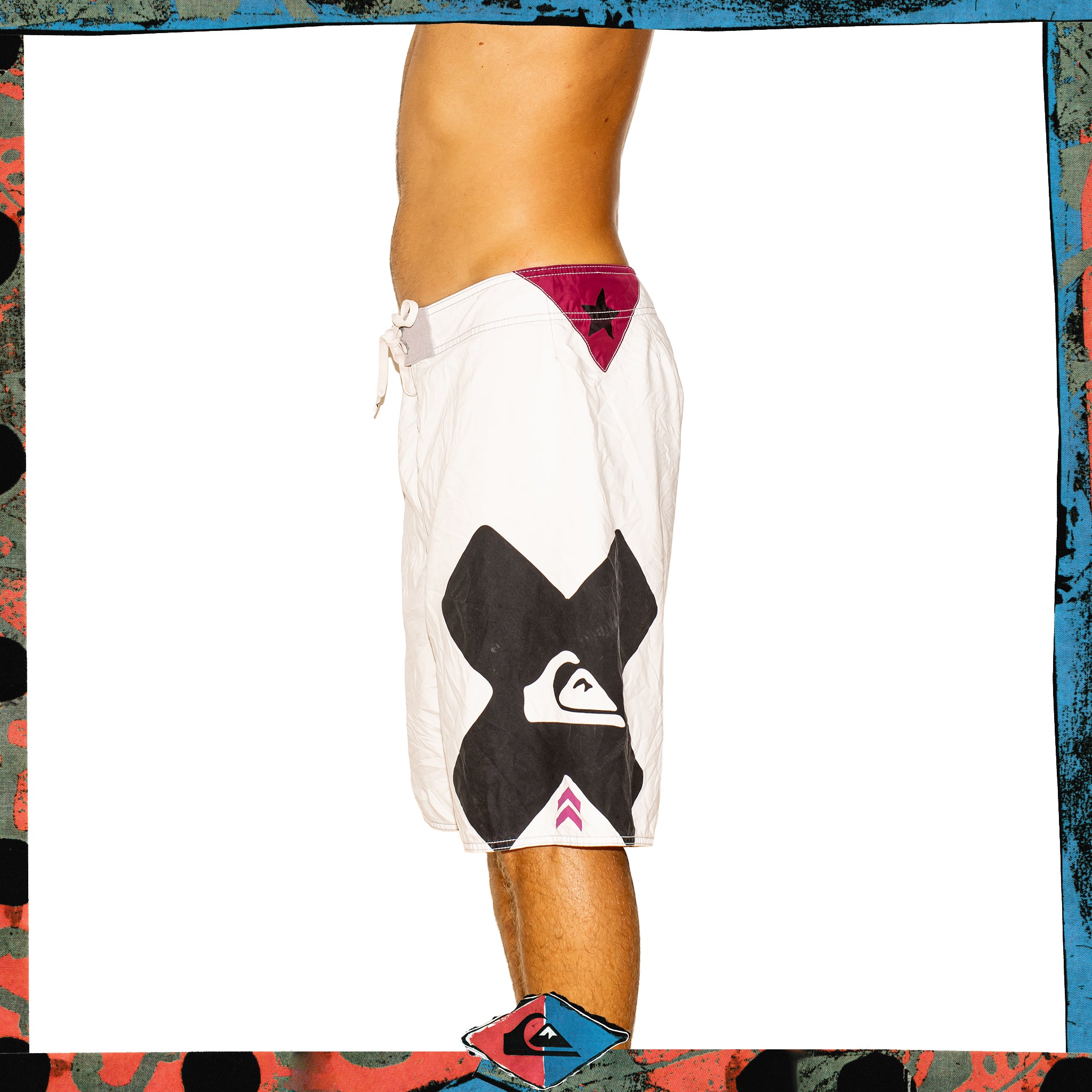 Y2K Quiksilver Supreme Tech Boardies (36")
