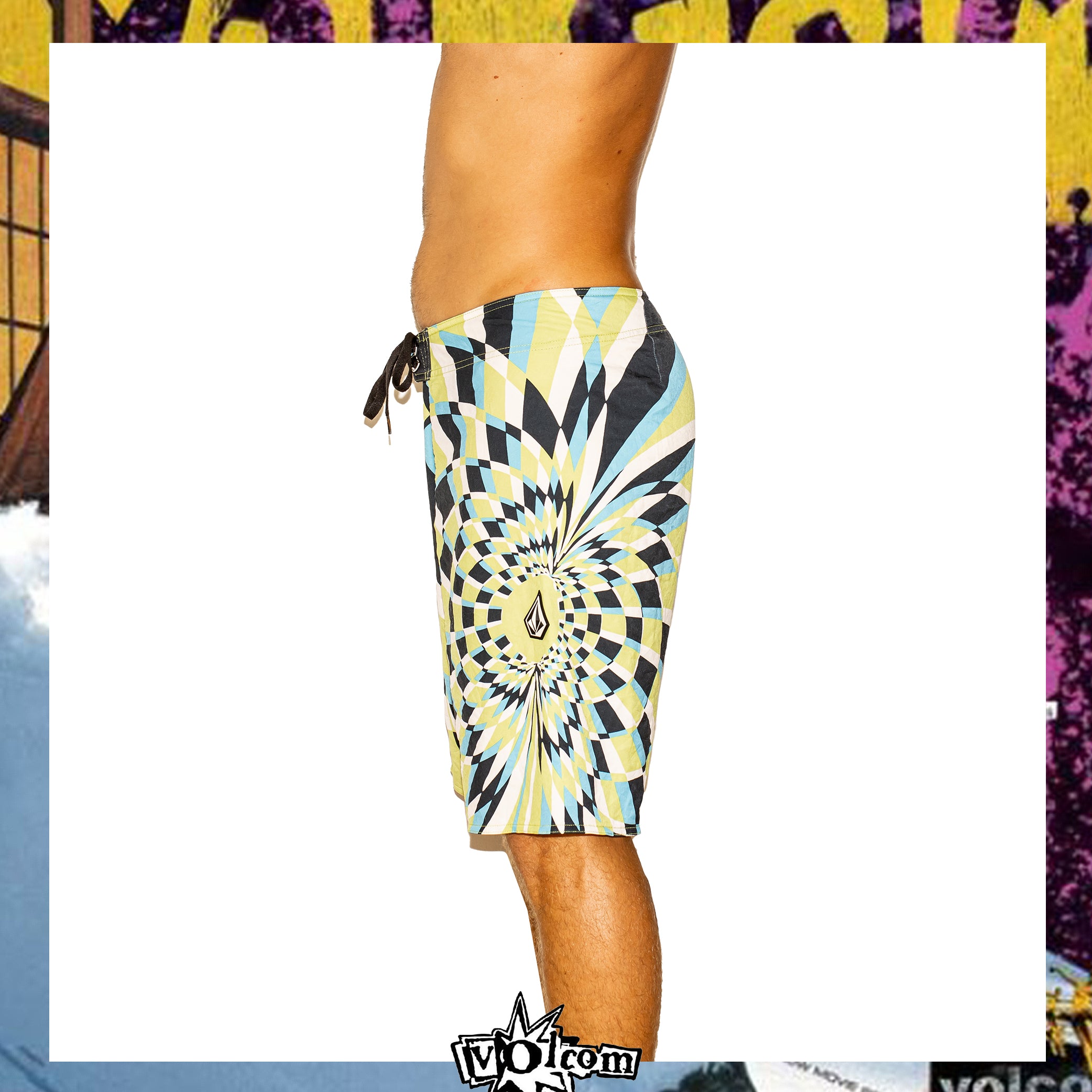 Y2K Volcom "Dean Morrison - Dingo Mod Signature Series" Boardies (32")