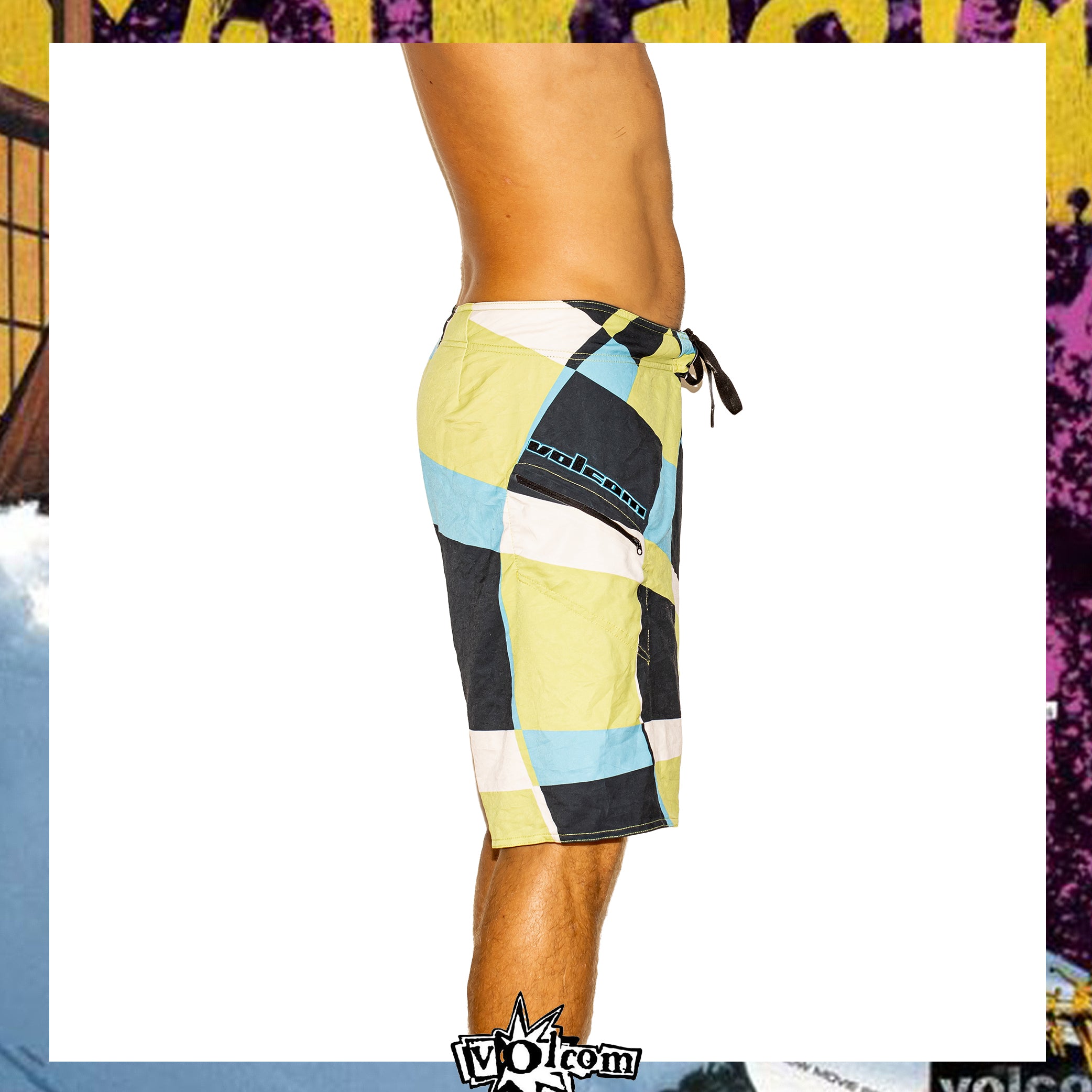 Y2K Volcom "Dean Morrison - Dingo Mod Signature Series" Boardies (32")