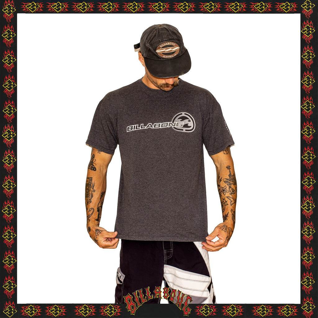 Y2K Billabong Spellout Tee (M)