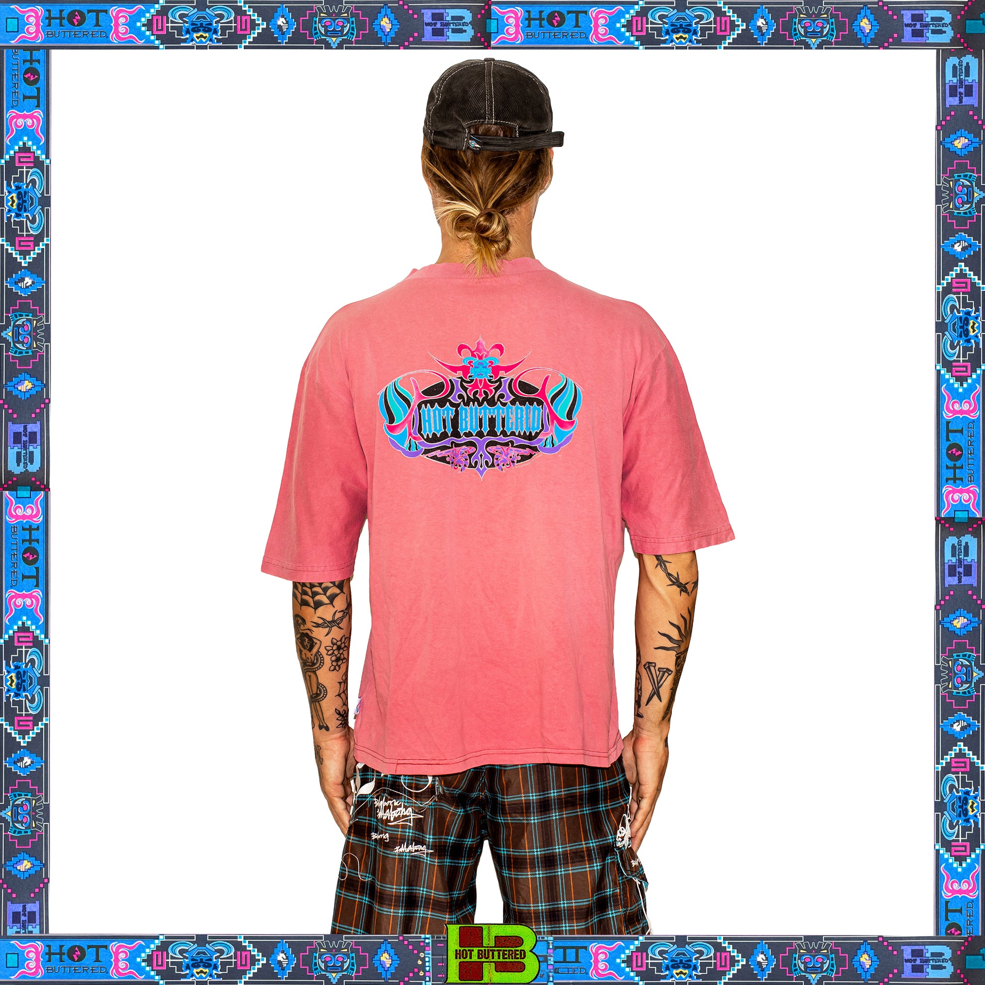 1993 Hot Buttered Graphic Tee (L)  *RARE*