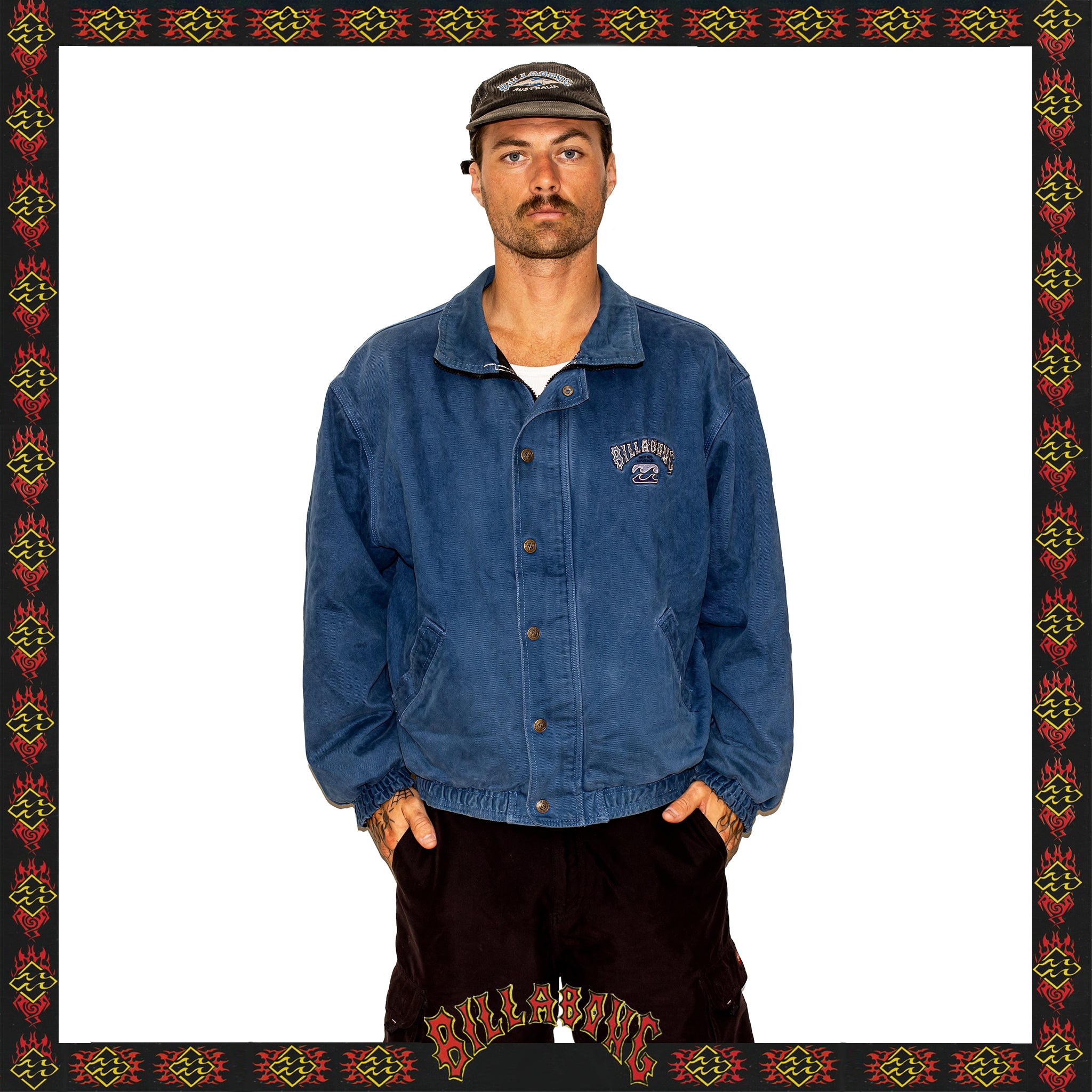 1996 Billabong Reversible Jacket (L-XL)