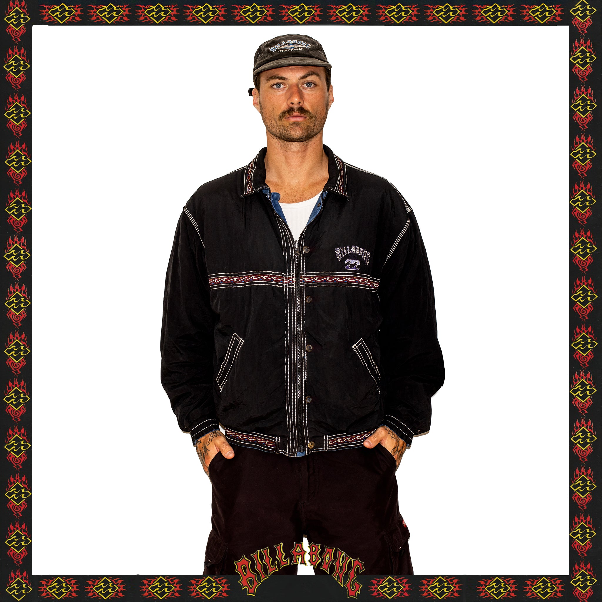 1996 Billabong Reversible Jacket (L-XL)