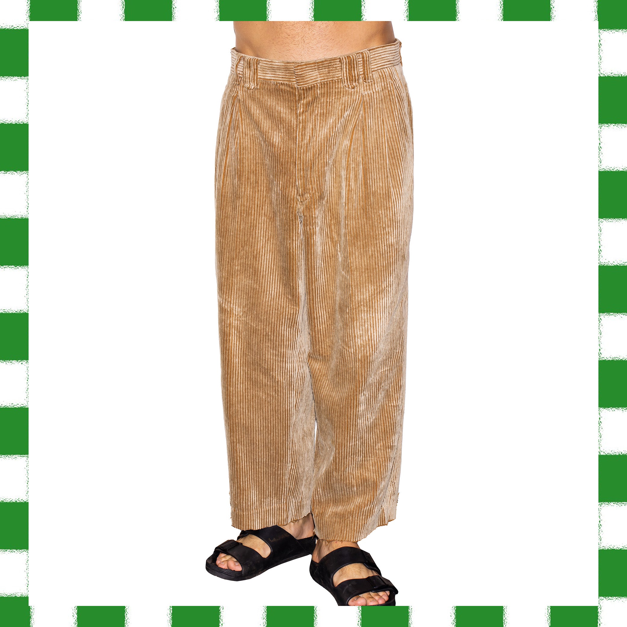 1990's Thick Corduroy Pants (33")