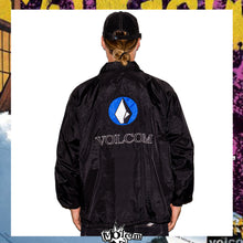 Load image into Gallery viewer, 1990&#39;s Volcom Spellout Windbreaker Jacket (L-XL)
