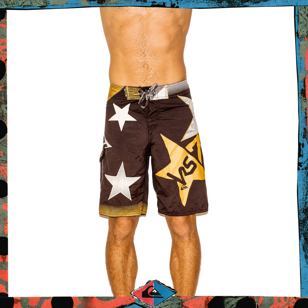Y2K Quiksilver "Kelly Slater - 7x World Champ Intervention Special Signature Series" Boardies (28")