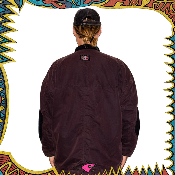 1990's Hot Tuna Reversible Jacket w/ Corduroy Trim (XL)