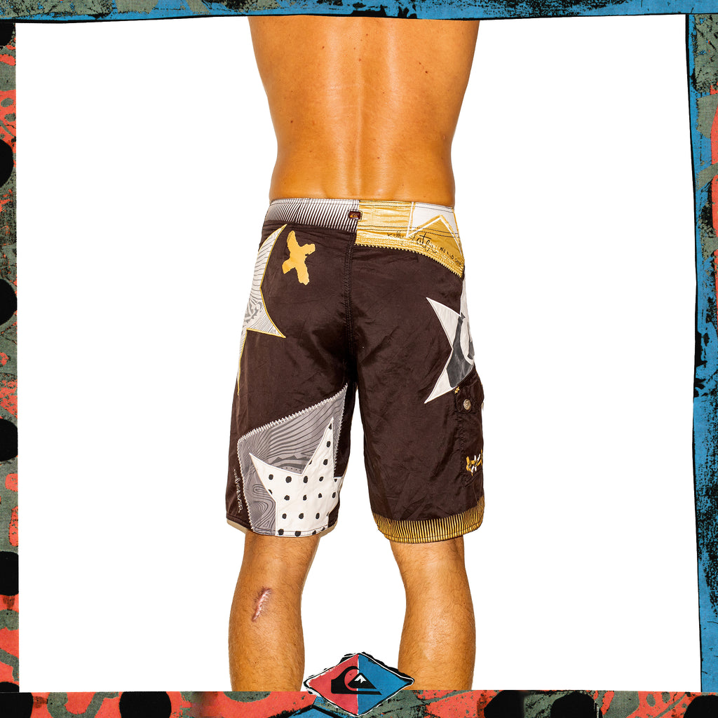 Y2K Quiksilver "Kelly Slater - 7x World Champ Intervention Special Signature Series" Boardies (28")