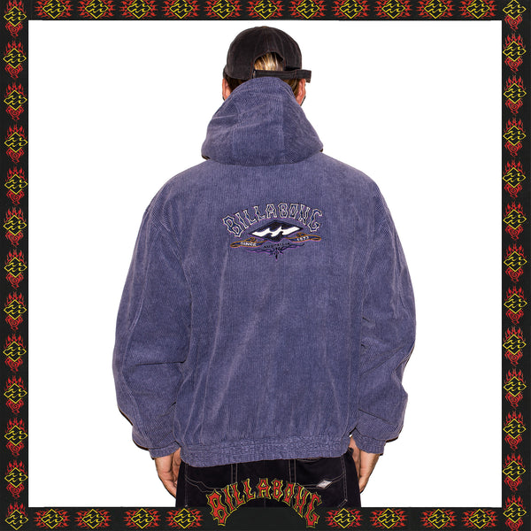 1994 Billabong Corduroy Reversible Waist Jacket (L)