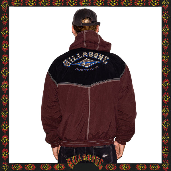 1994 Billabong Corduroy Reversible Waist Jacket (L)