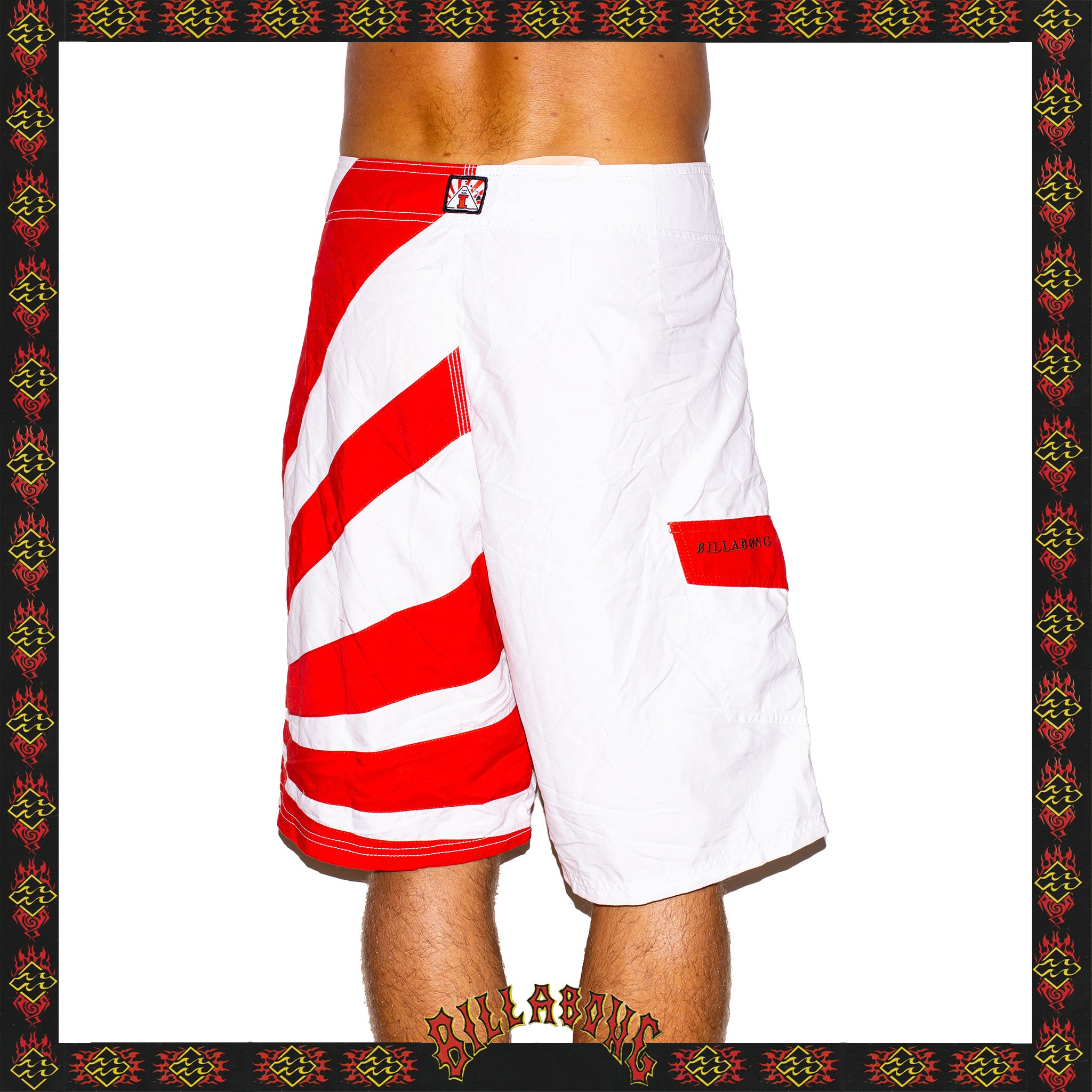 Y2K Billabong "Andy Irons Forever - Rising Sun Signature Series" Boardies (34")