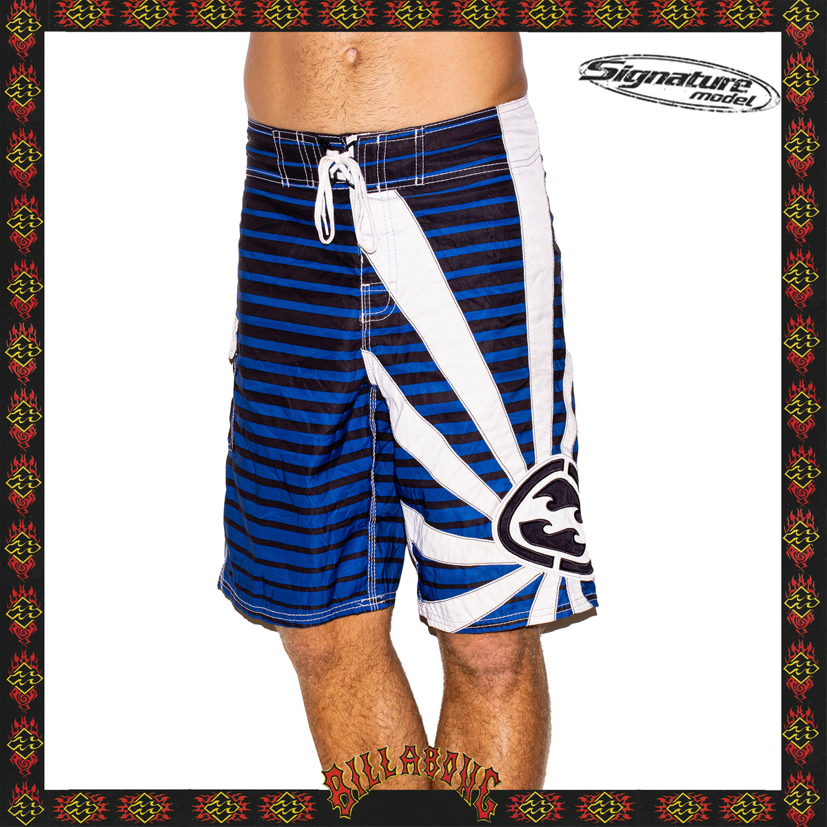 Y2K Billabong "Andy Irons - Rising Sun Signature Series" Boardies (30")