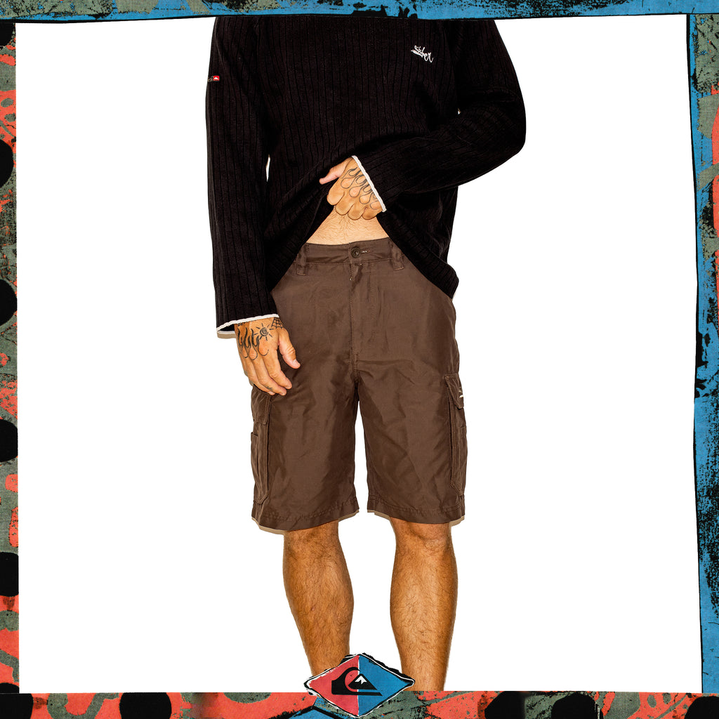 Y2K Quiksilver Script Shorts (30")