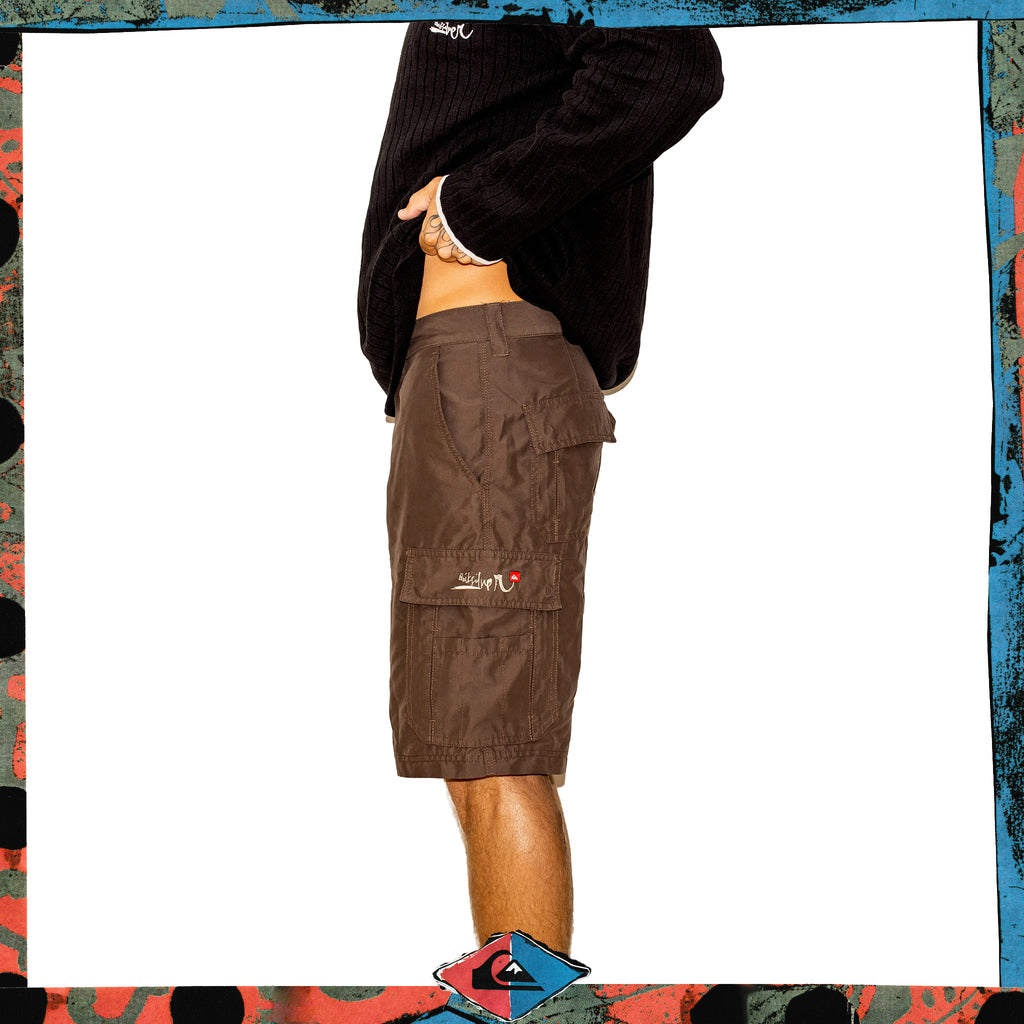 Y2K Quiksilver Script Shorts (30")