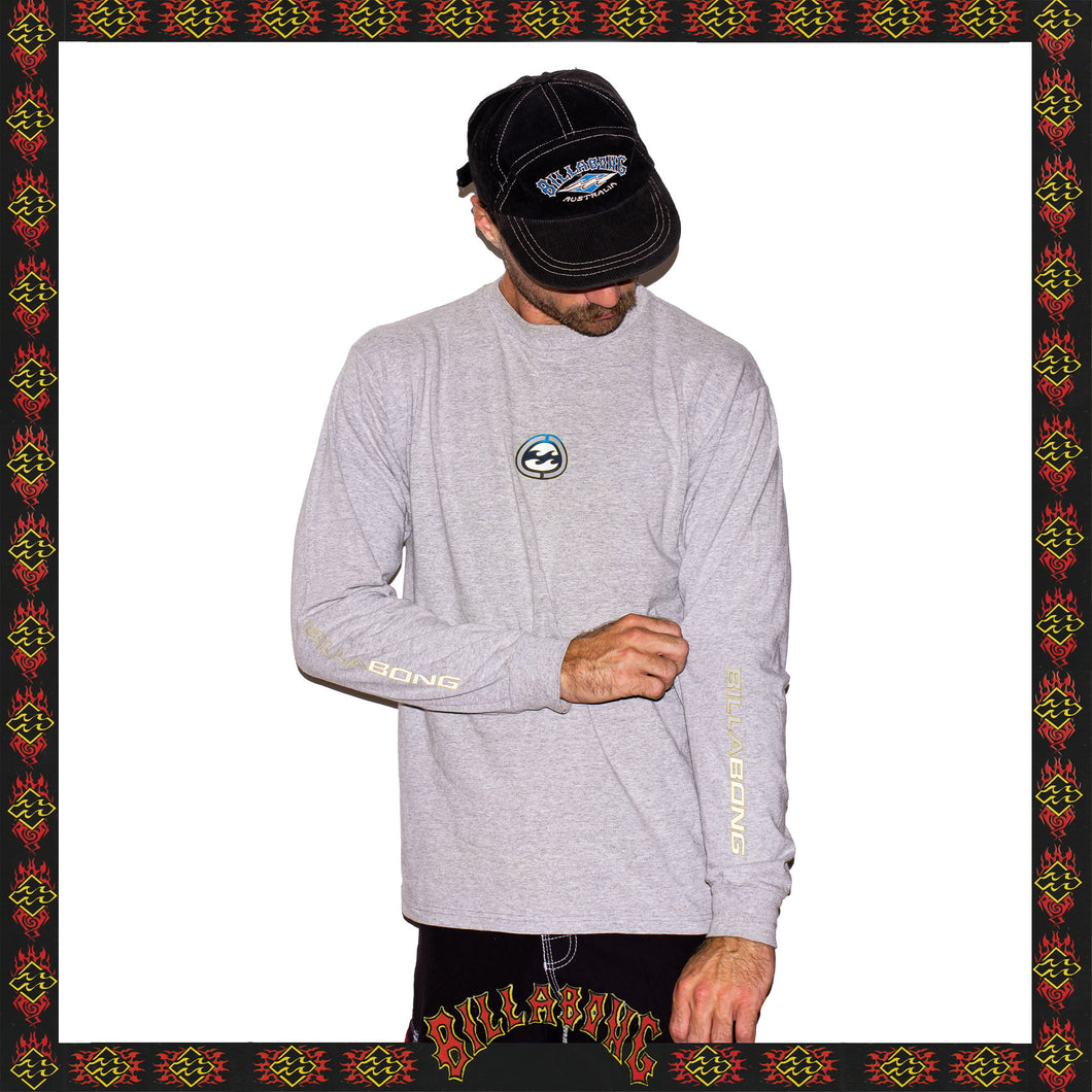 Y2K Billabong Graphic Long Sleeve Tee (M)