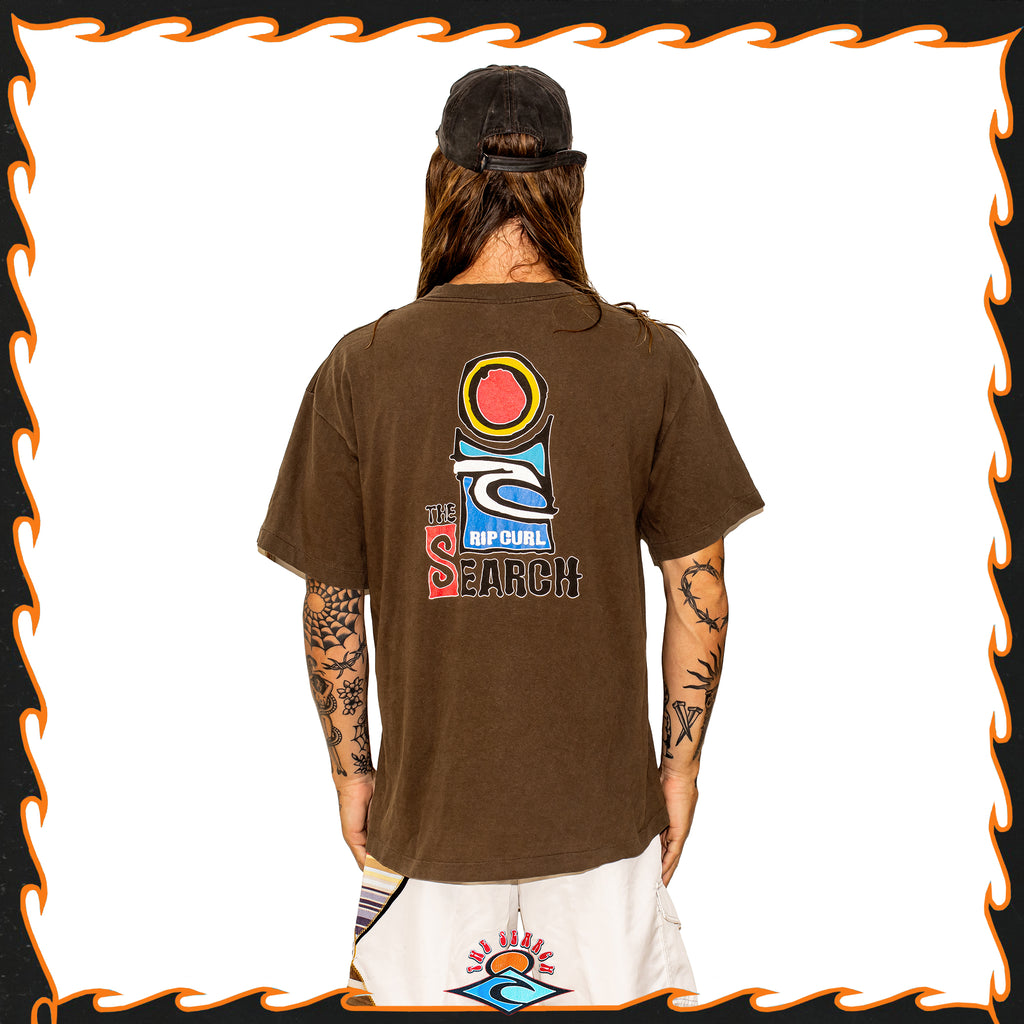 1990's Rip Curl Graphic Tee (L)