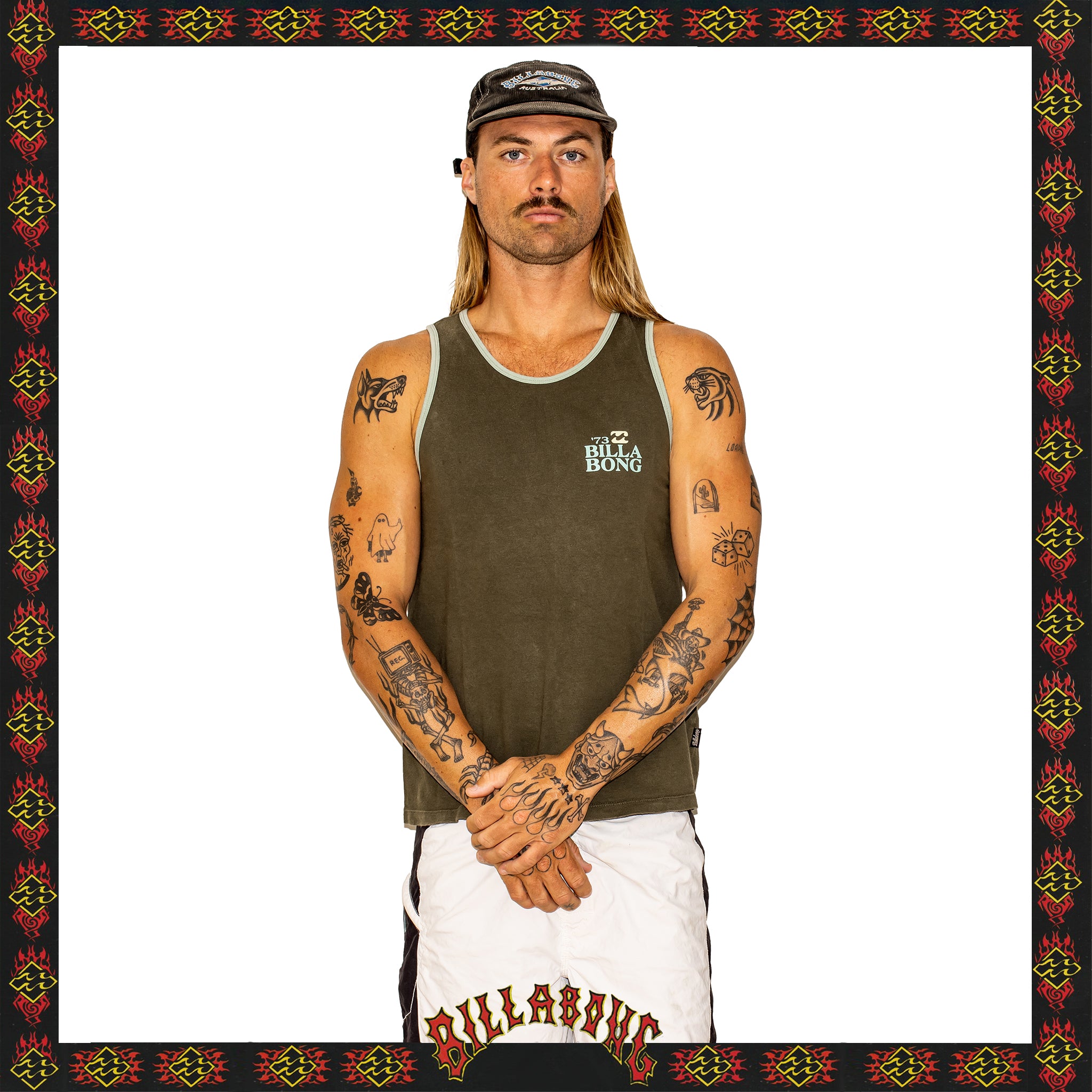 1996 Billabong Spellout Singlet (M)