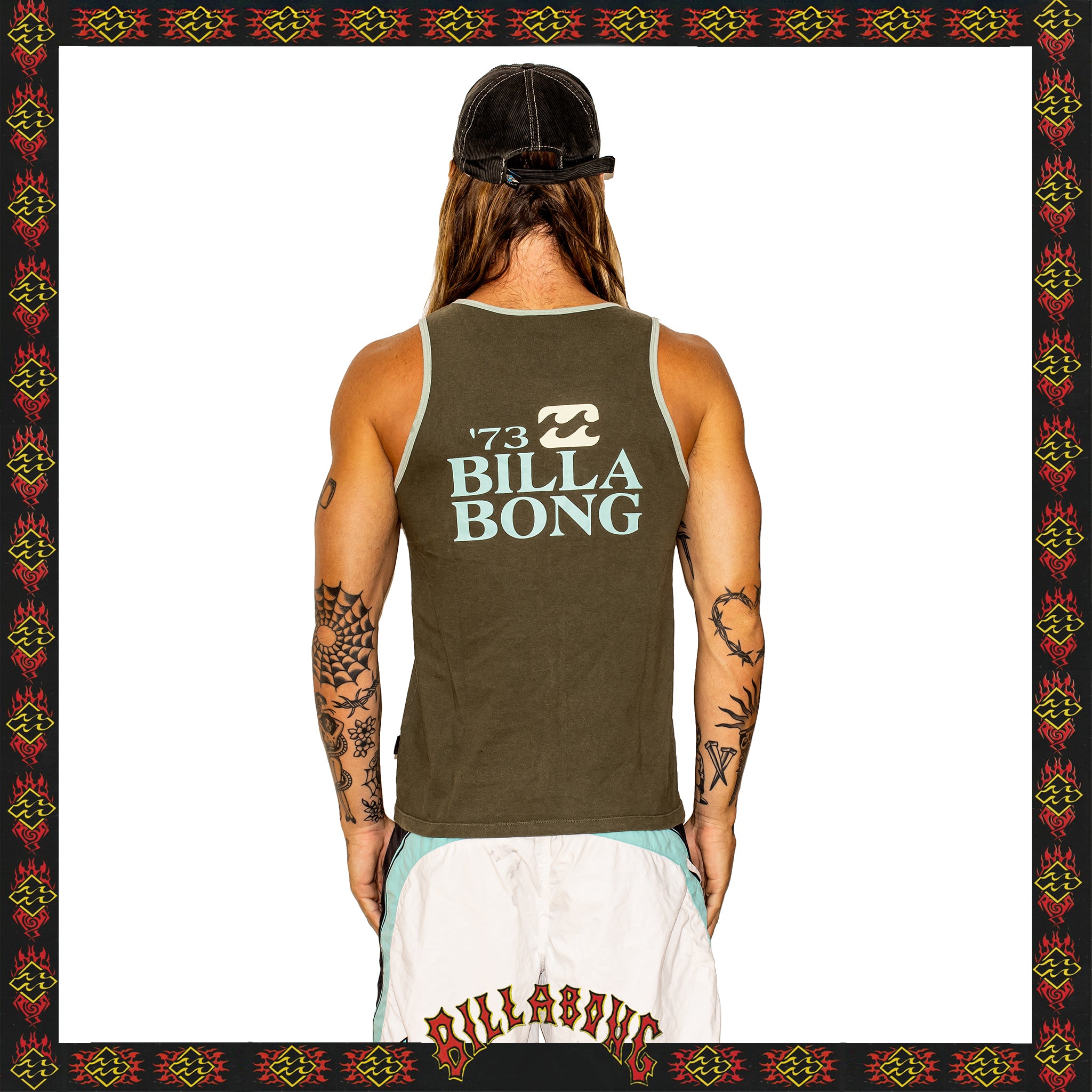 1996 Billabong Spellout Singlet (M)