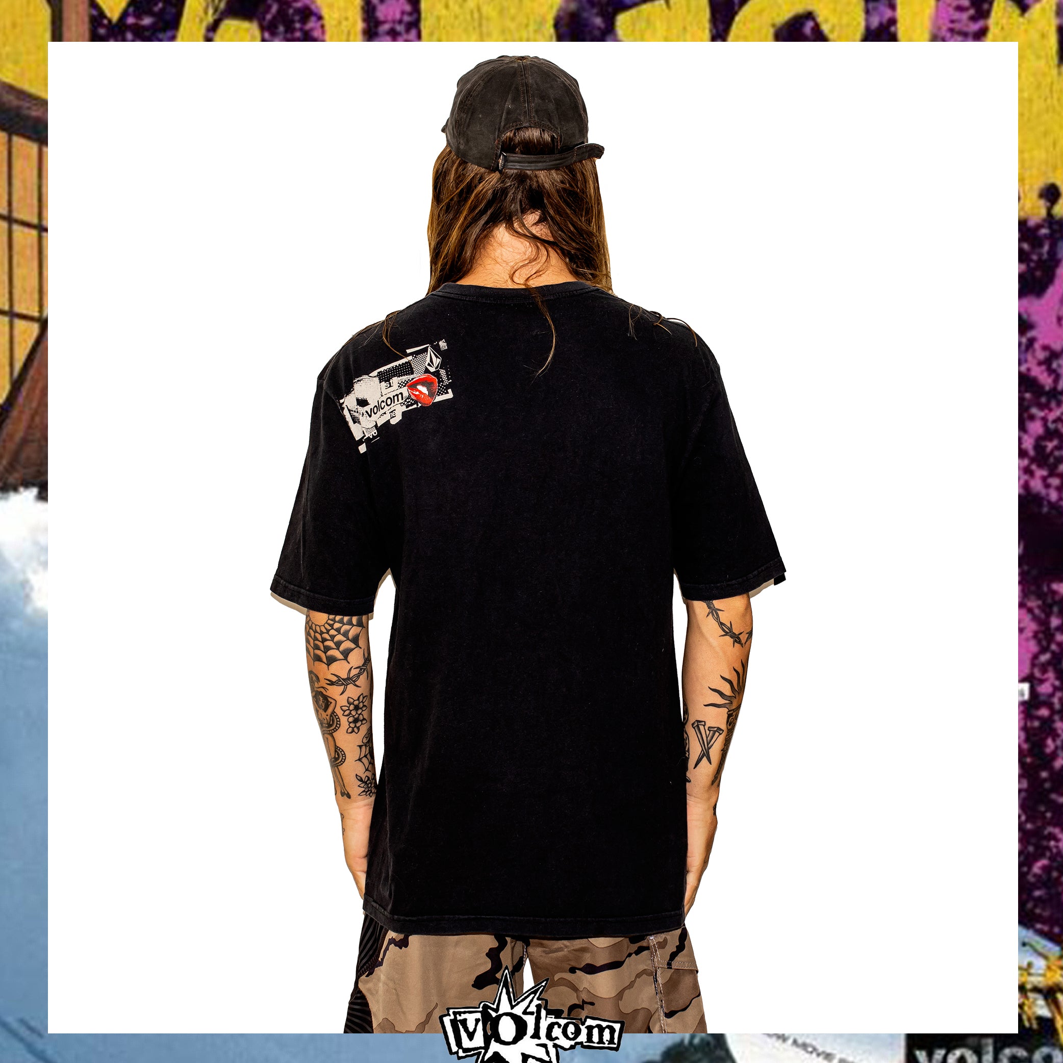 Y2K Volcom Graphic Tee (L-XL)