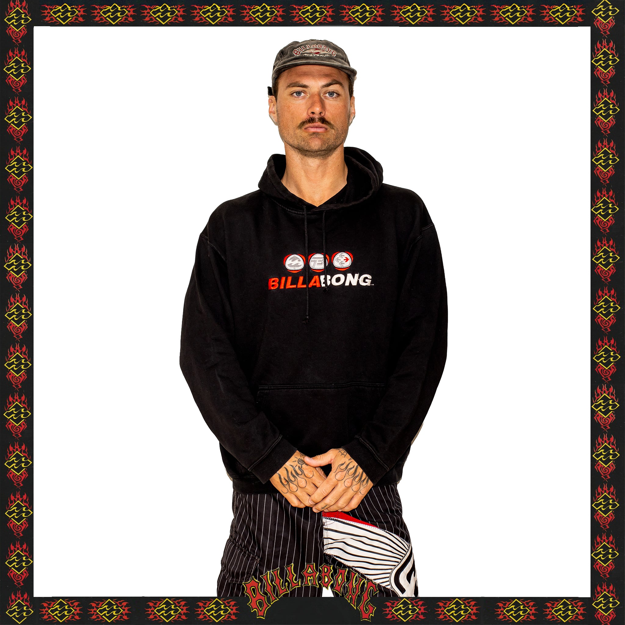 Y2K Billabong Spec 73 Hoodie (L)