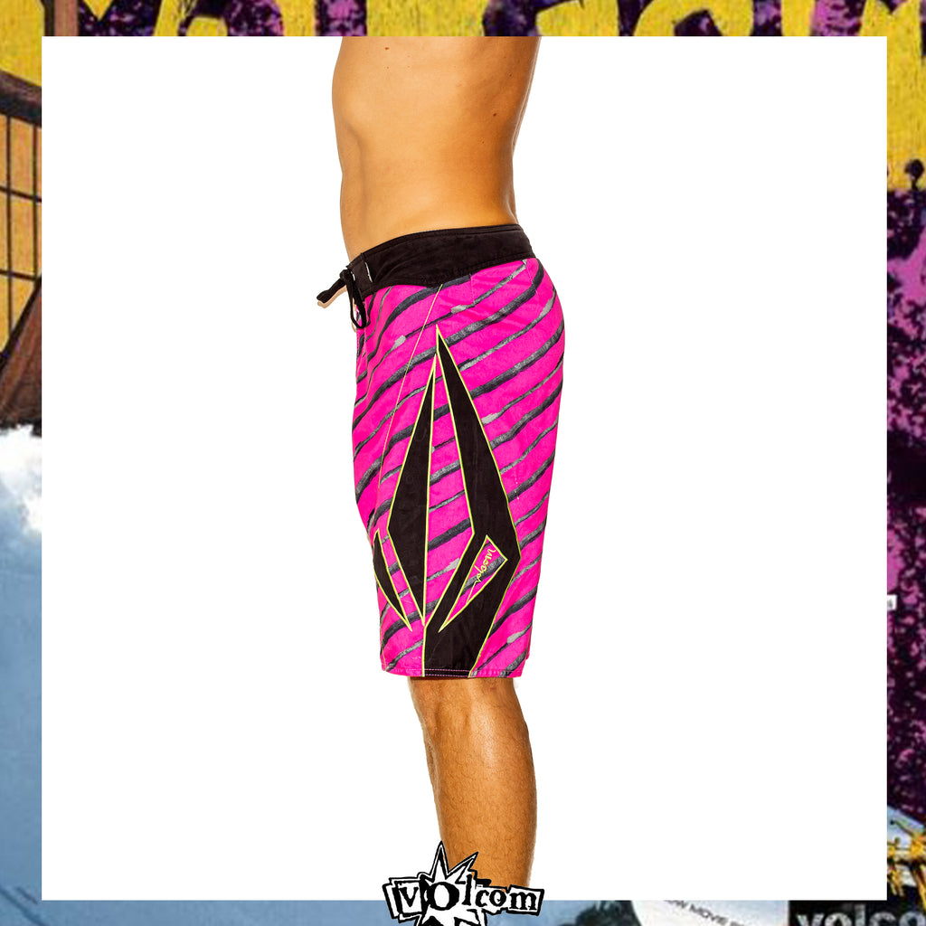 Y2K Volcom Foster Lines Mod Boardies (30")