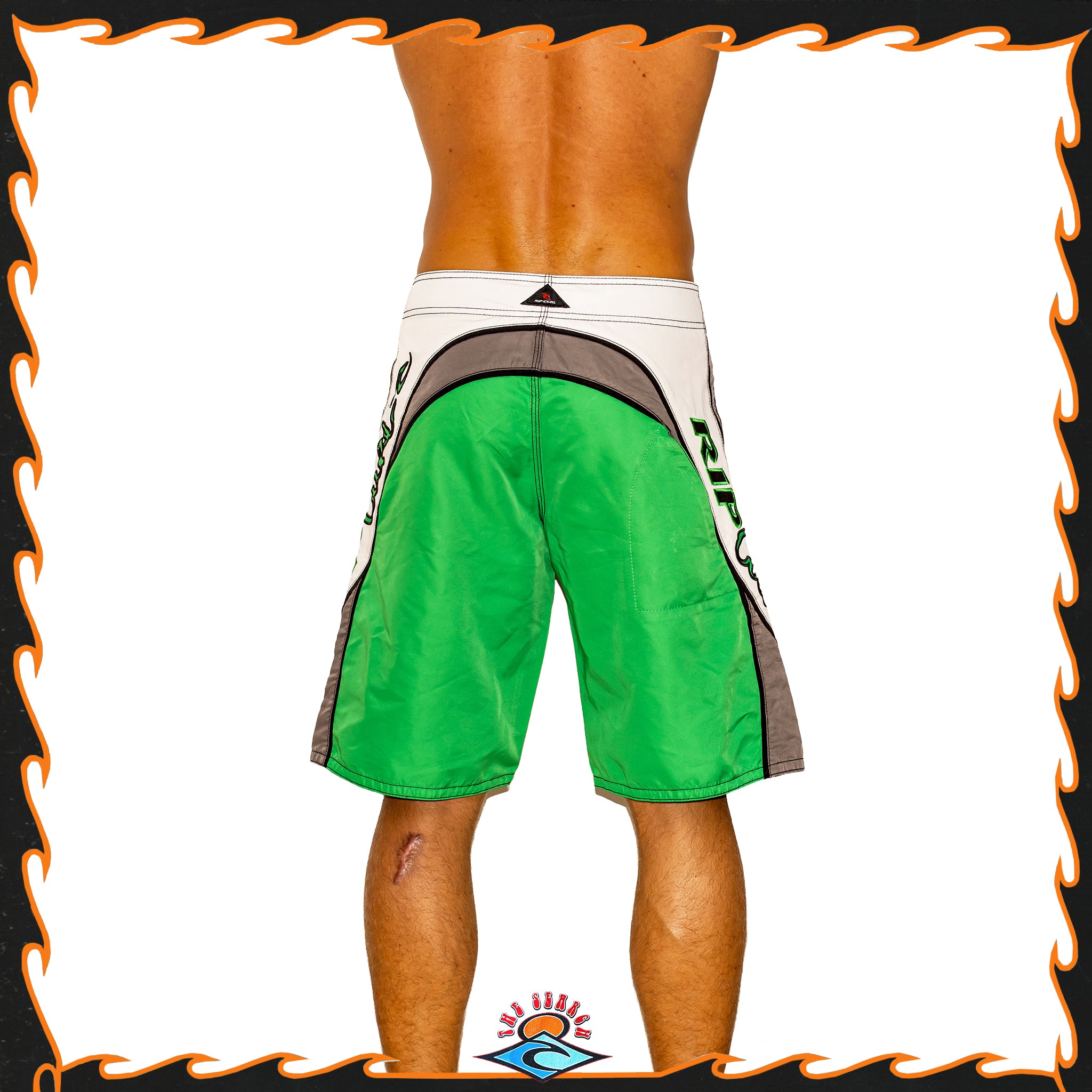 Y2K Rip Curl Supreme Tech Boardies (32")