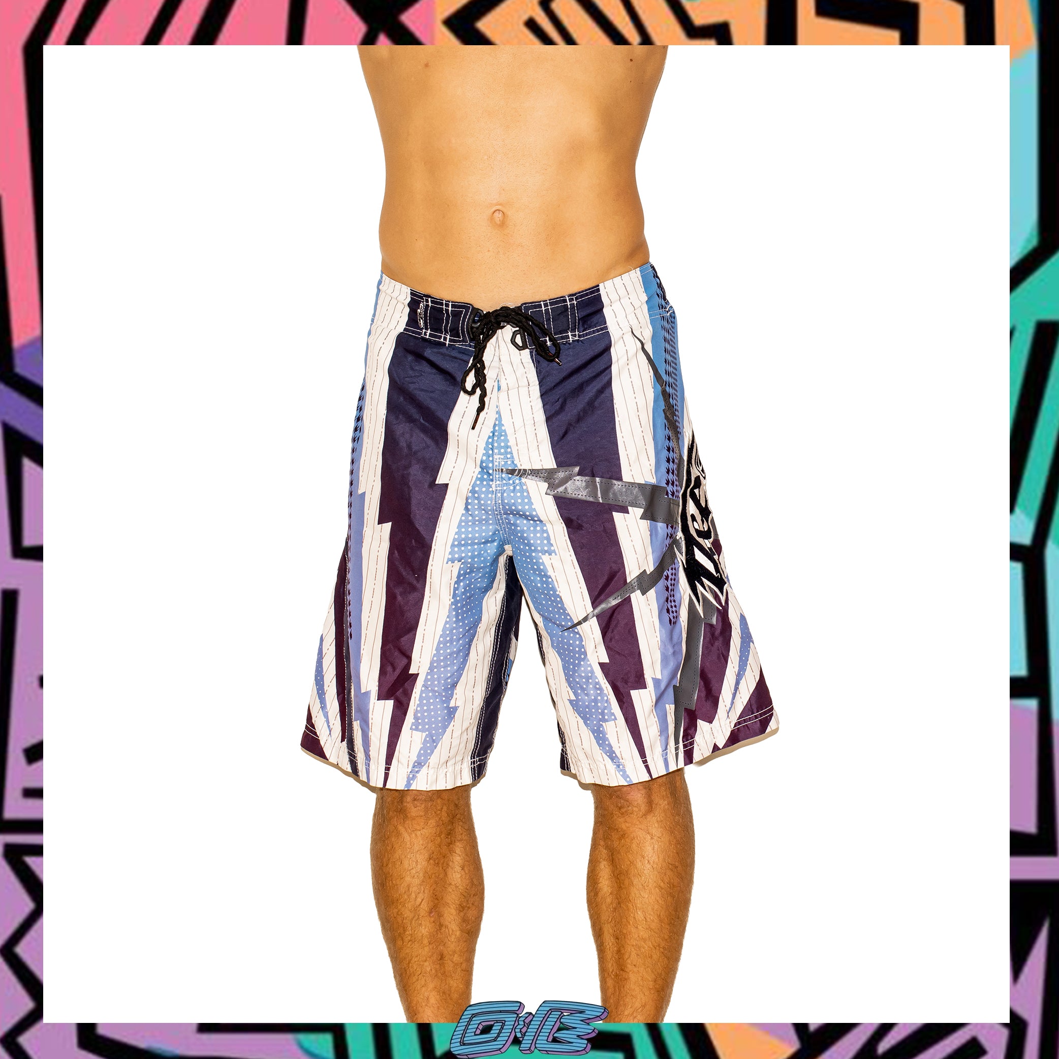 Y2K Ocean & Earth Supreme Tech Boardies (32")