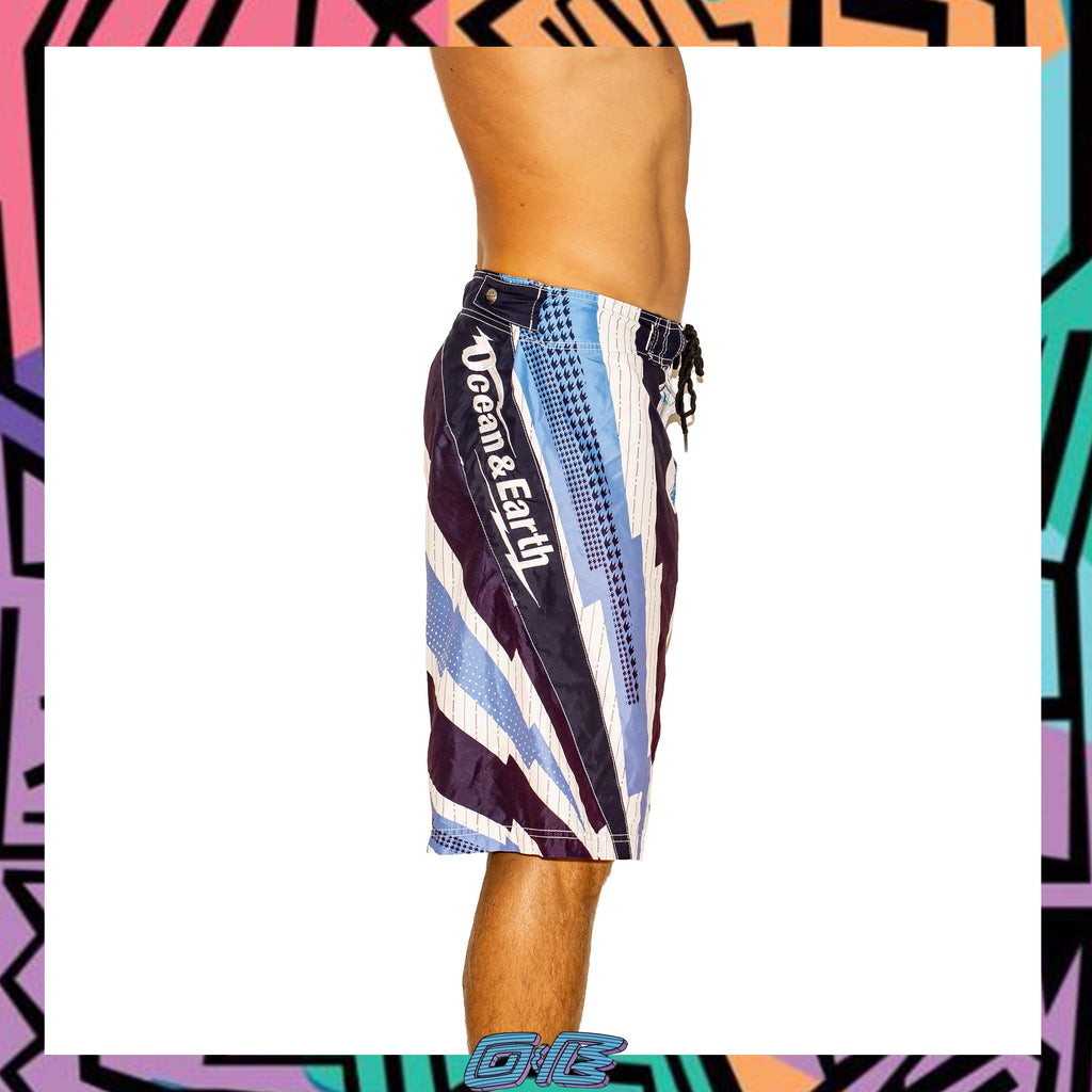 Y2K Ocean & Earth Supreme Tech Boardies (32")