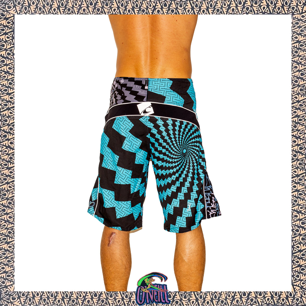 Y2K O'Neill Superfreak Tech Boardies (33")