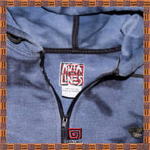 Load image into Gallery viewer, 1990&#39;s Kuta Lines Quarter Zip Hoodie (L-XL)
