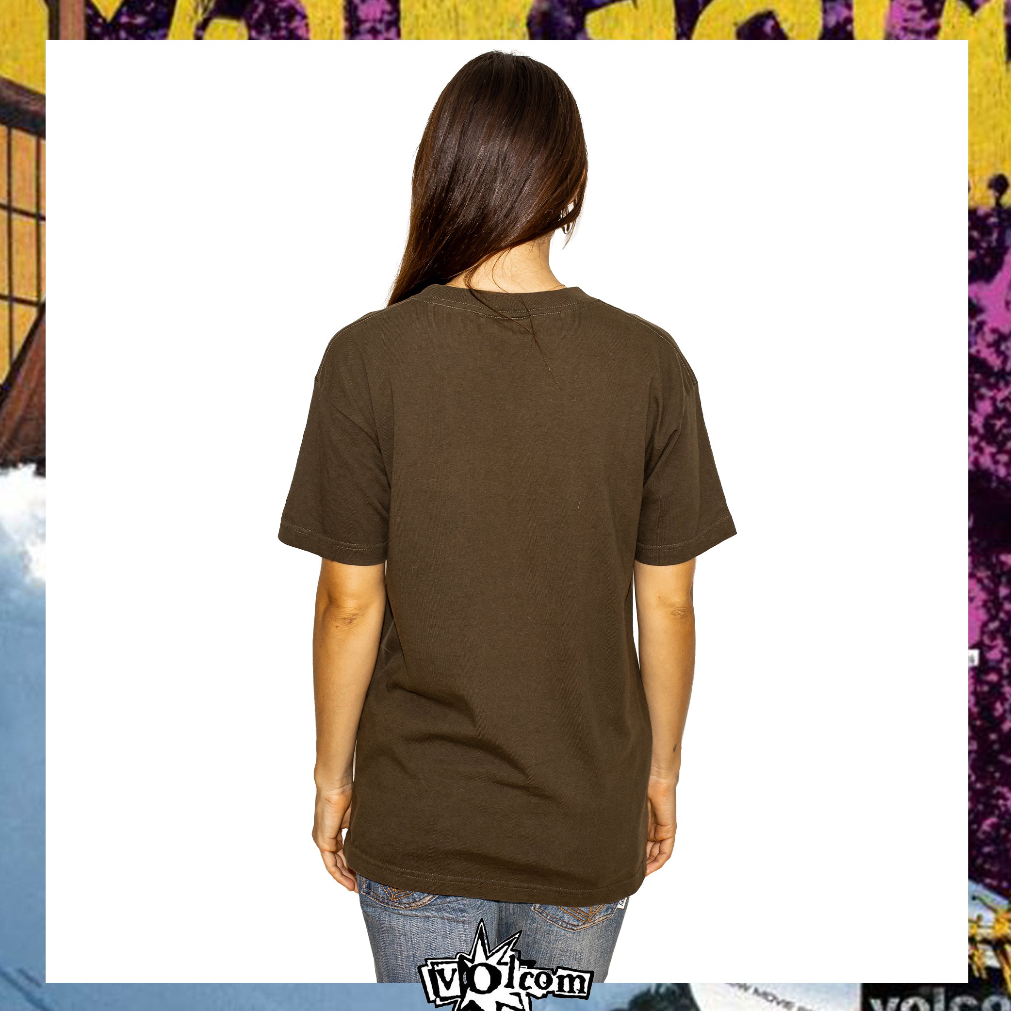 1990's Volcom Spellout Tee (L)
