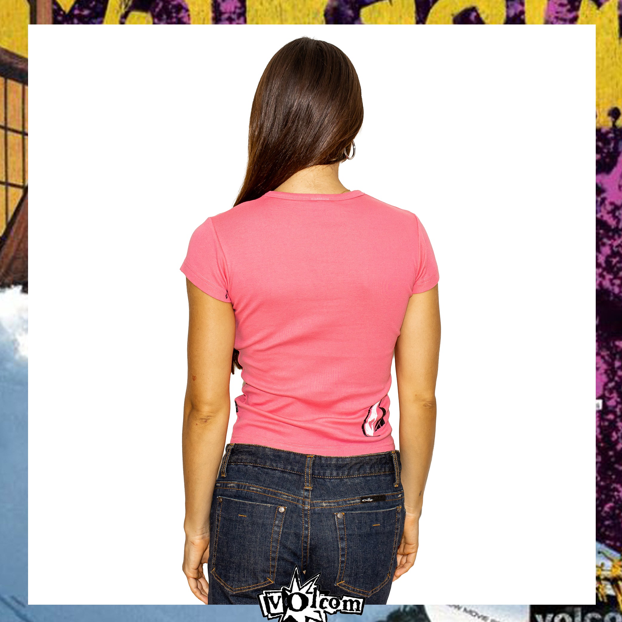 Y2K Volcom Baby Tee (S)