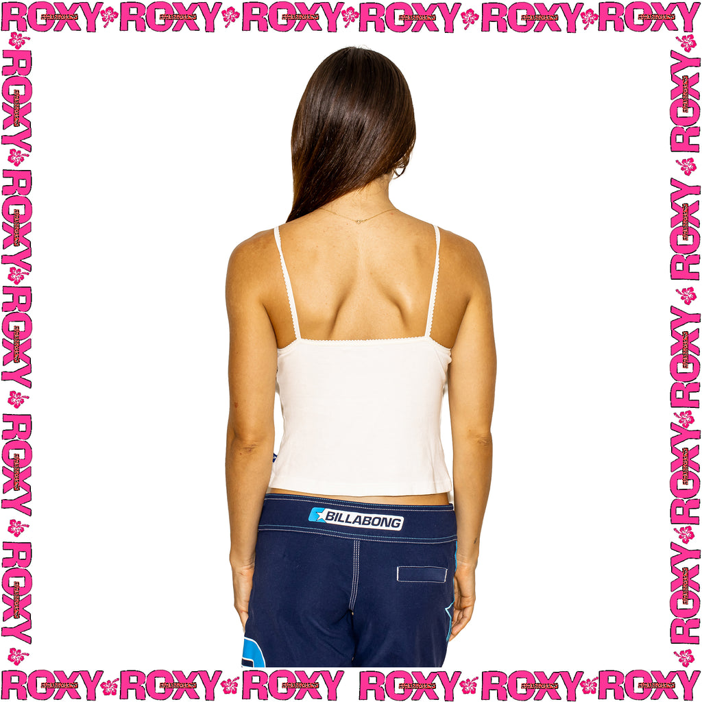 Y2K Roxy Lace Camisole Top (S)