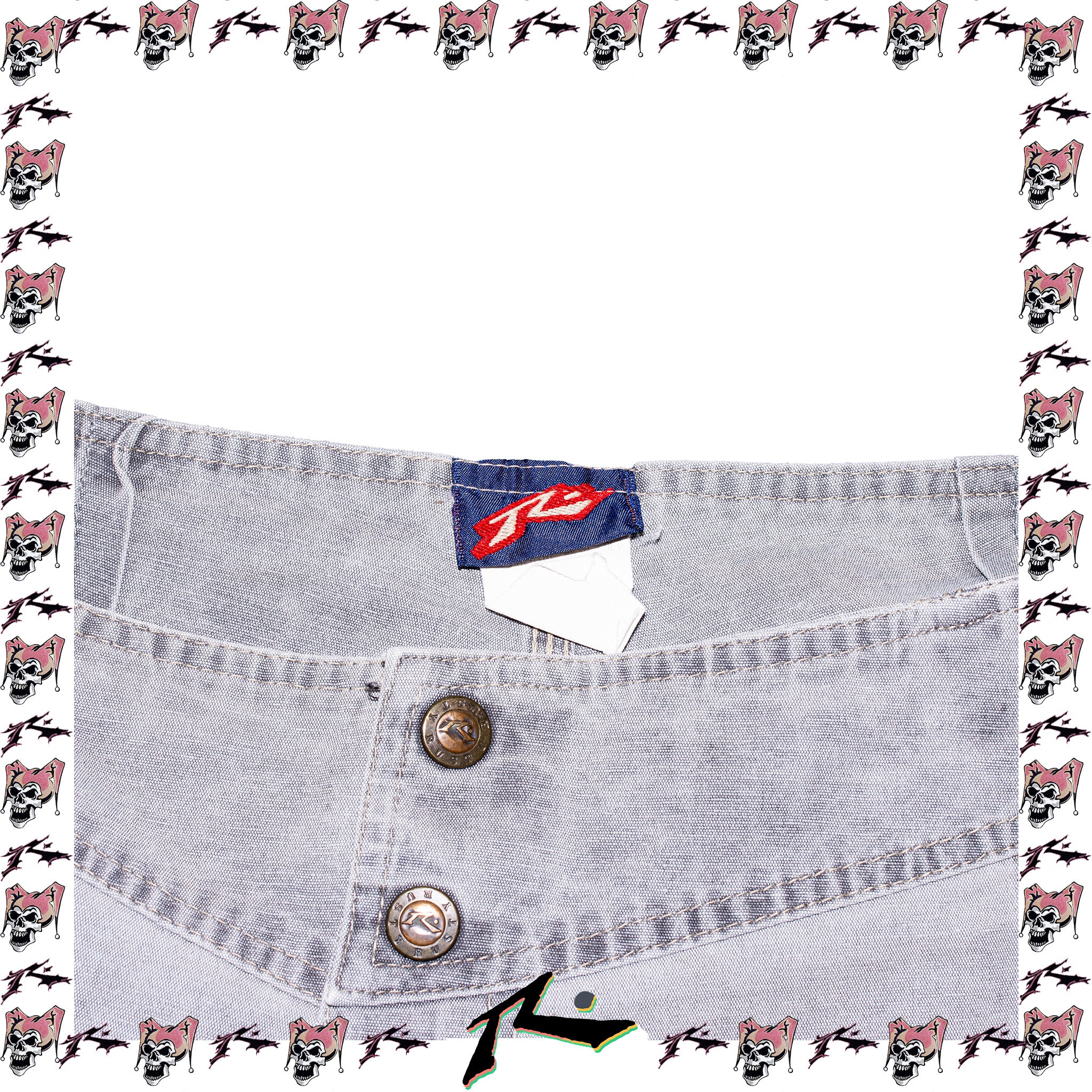 1990's Rusty Graphic Casual Shorts (29") *RARE*