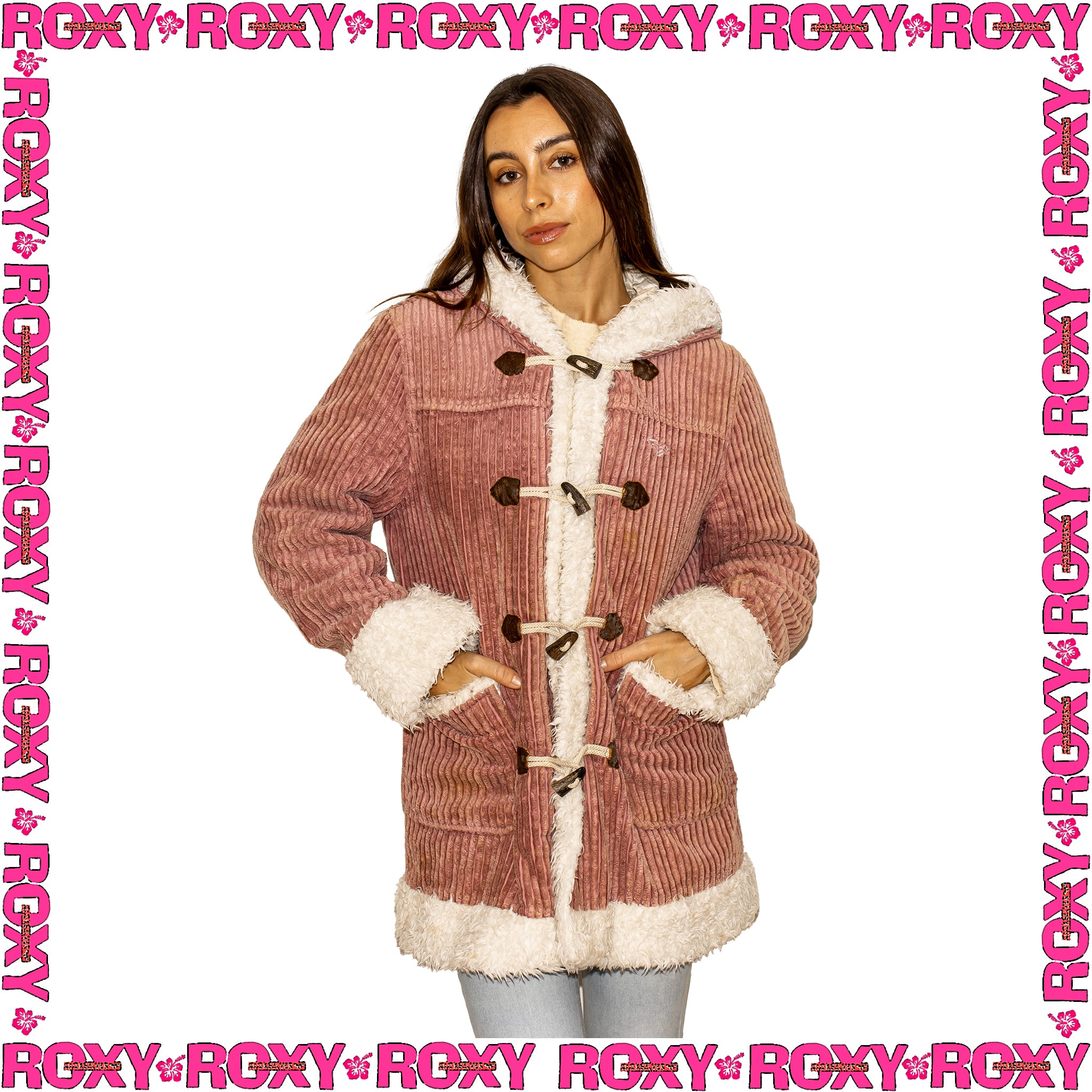 1990's Roxy Corduroy Penny Lane Jacket (M)